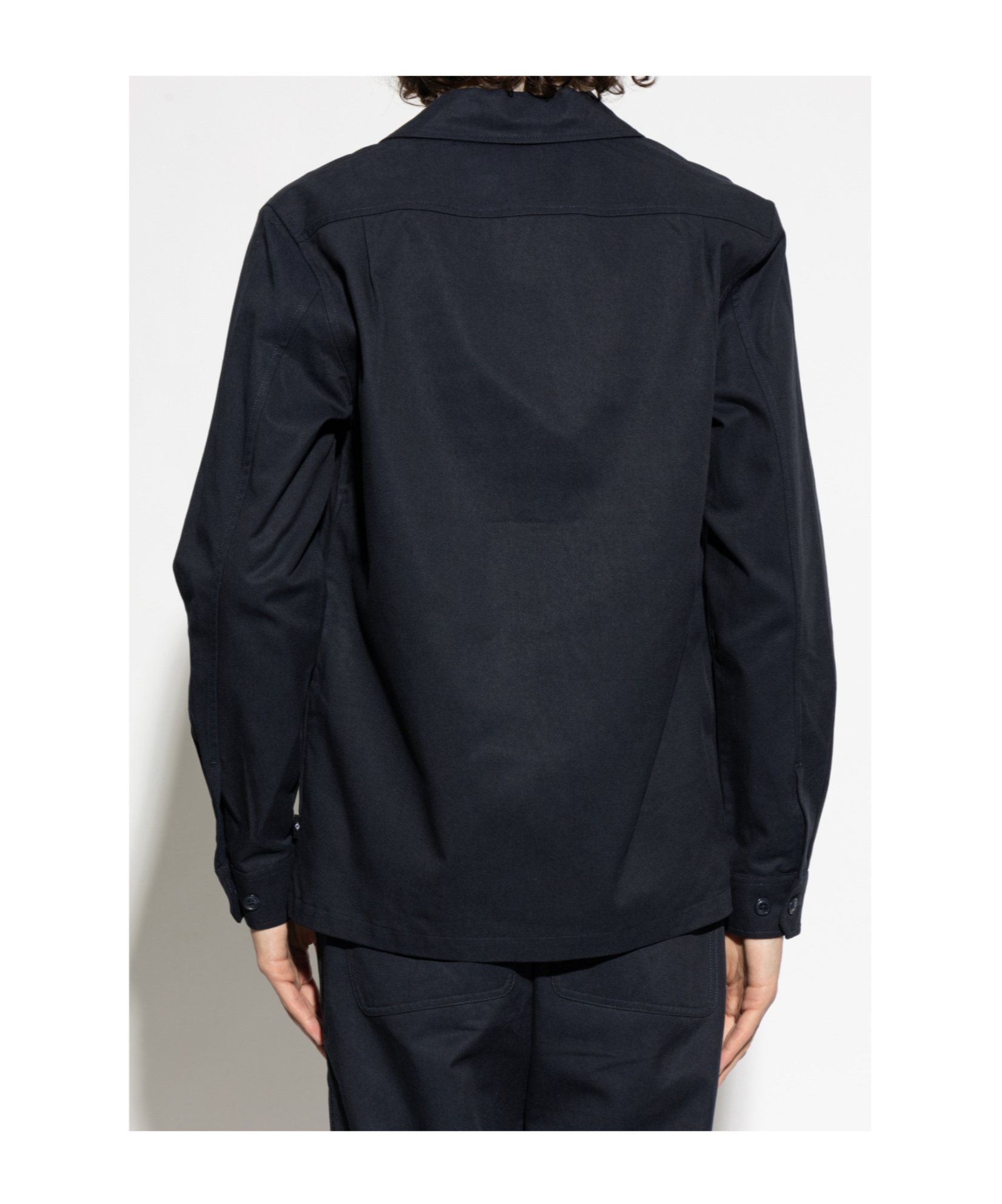 Samsoe & Samsoe Sataka Button-up Shirt Jacket In Blue