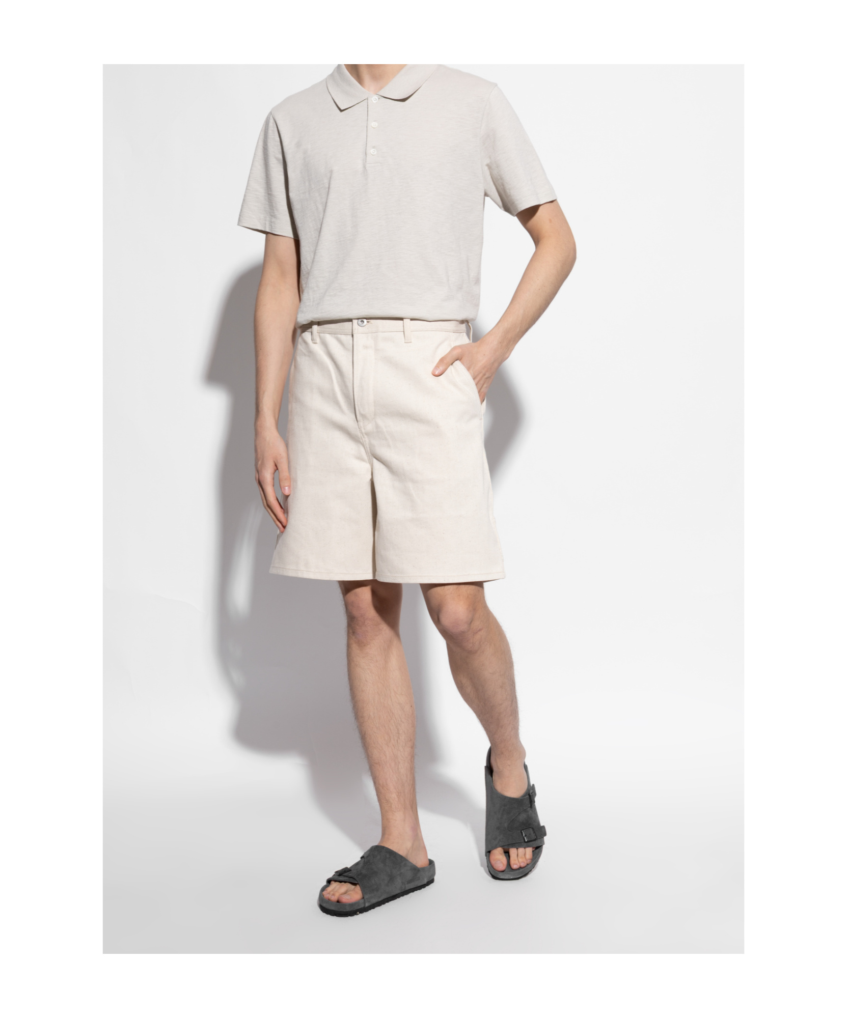 Birkenstock Zurich Suede Slides In Gray