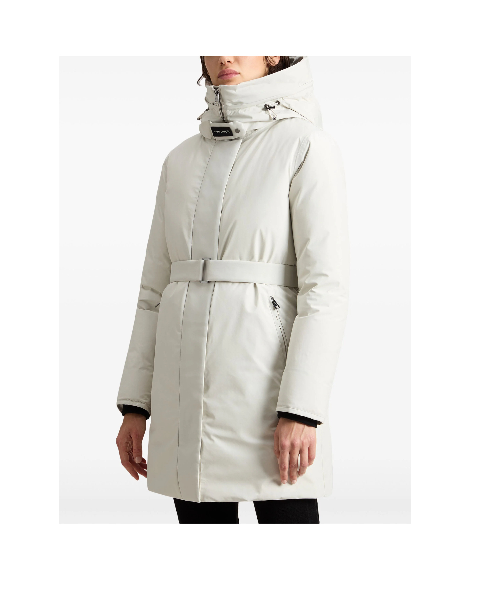 Woolrich Arctic Parka Coat In White