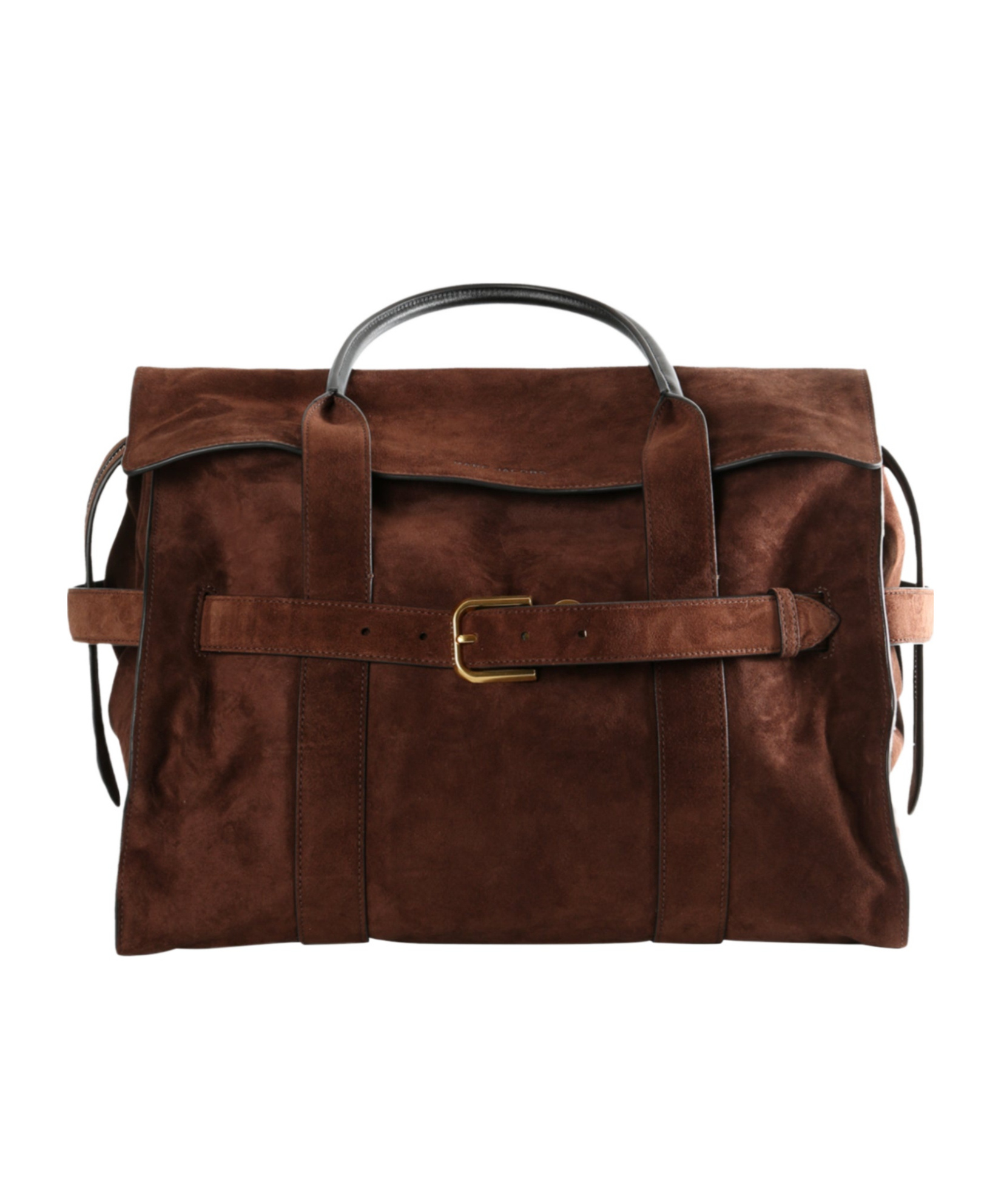 Marc Jacobs Double Handle Handbag In Brown