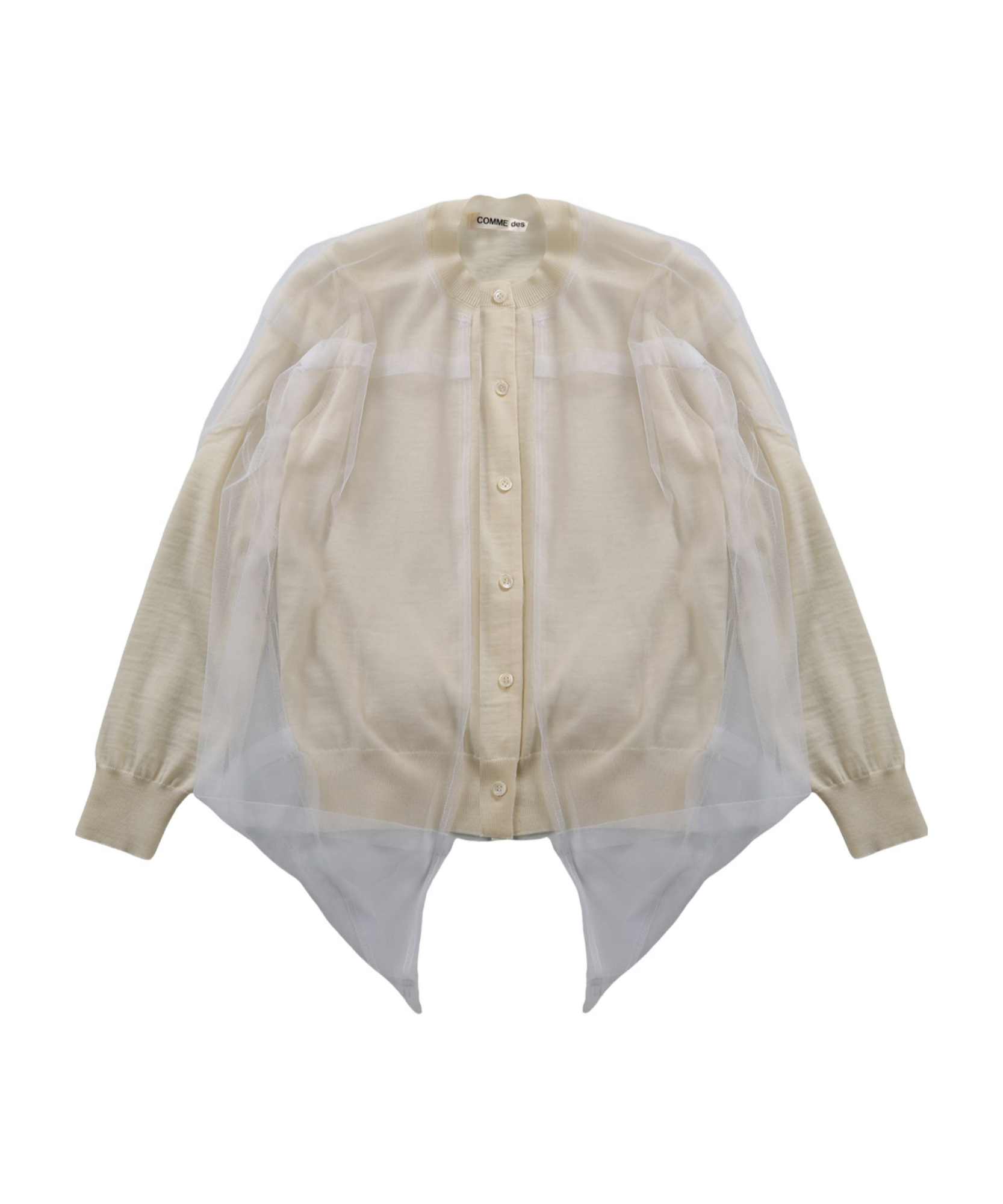 Shop Comme Des Garçons Layered Shirt