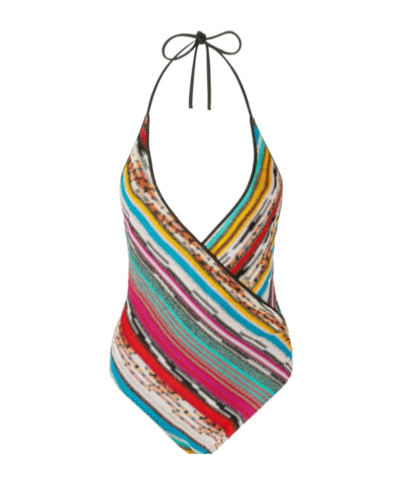 MISSONI STRIPED SWIMSUIT