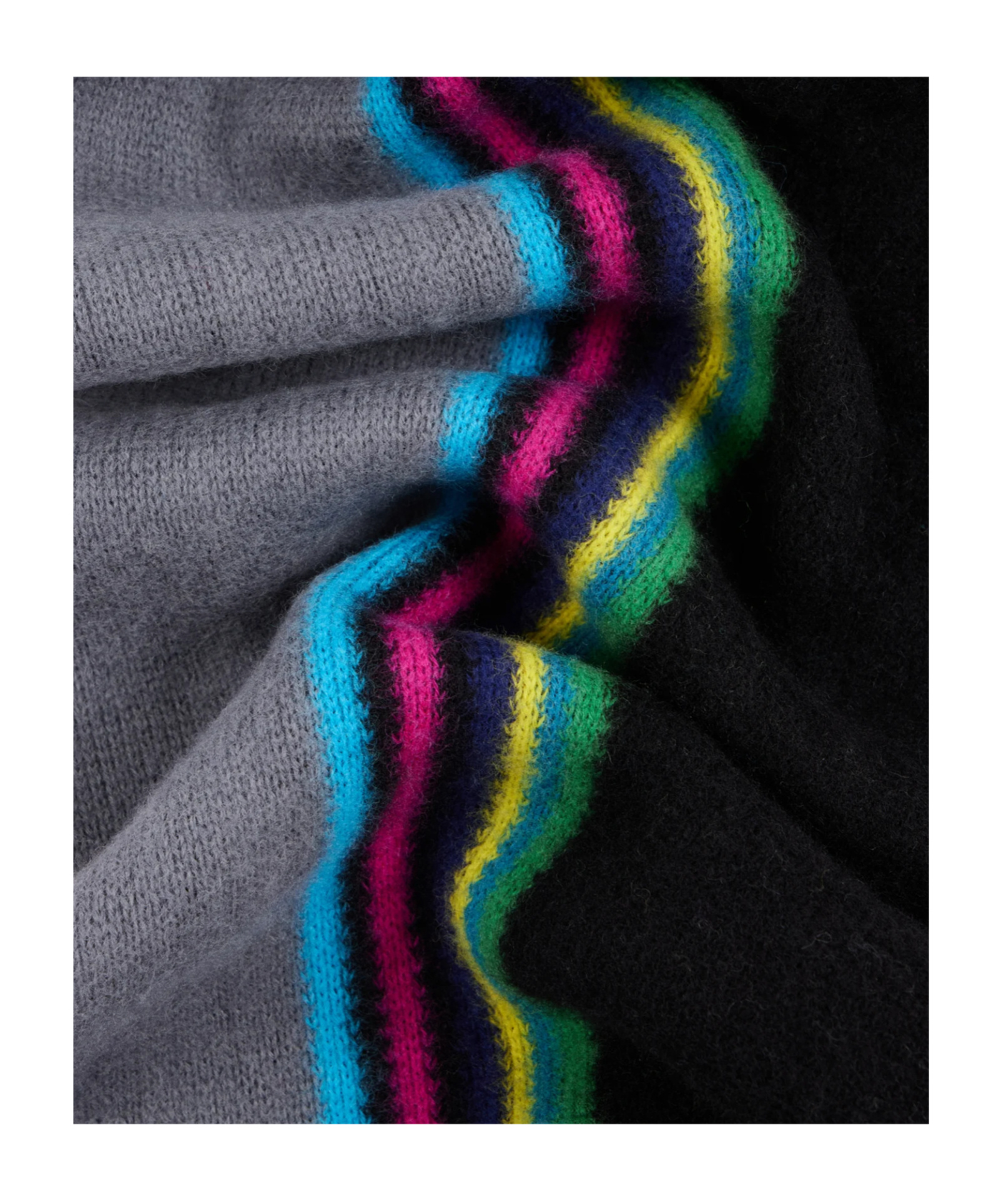 Ps By Paul Smith Sports-stripe Reversible Scarf