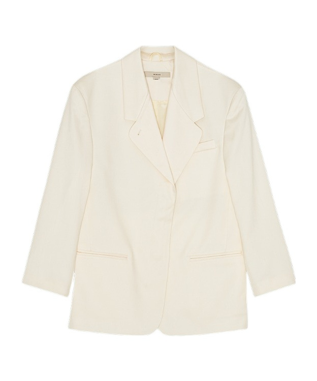 Remain Birger Christensen Notched-lapel Blazer In White