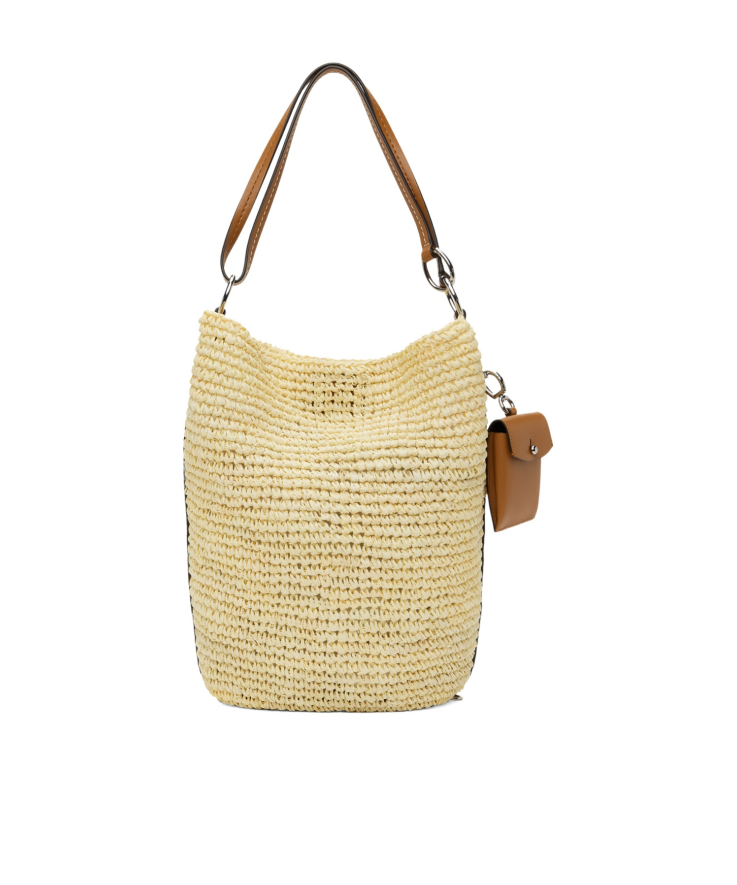 Proenza Schouler Magnetic Buckle Shoulder Bag In Beige
