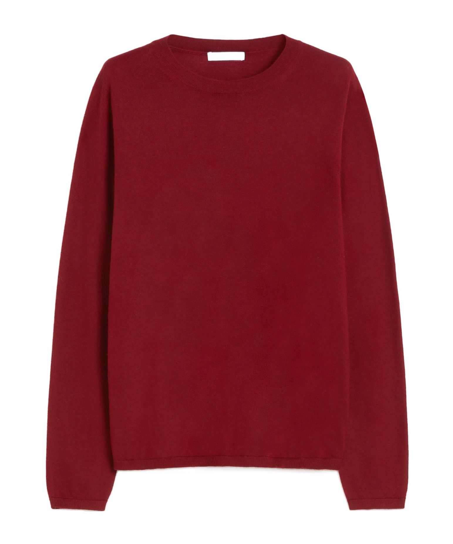 Max Mara Lightweight Cashmere Yarn Jumper In Red