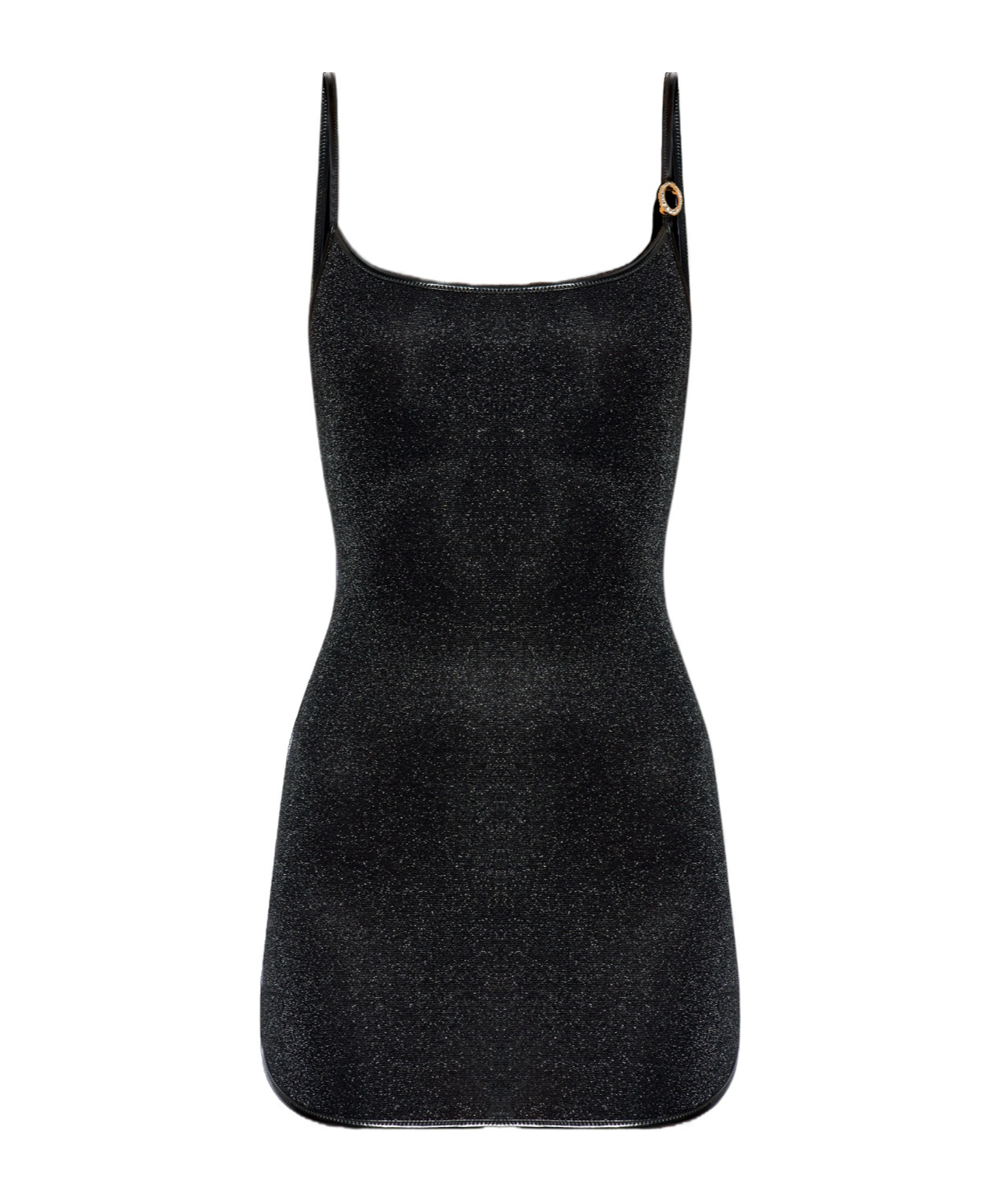 Shop Oseree Sling Dress In Black