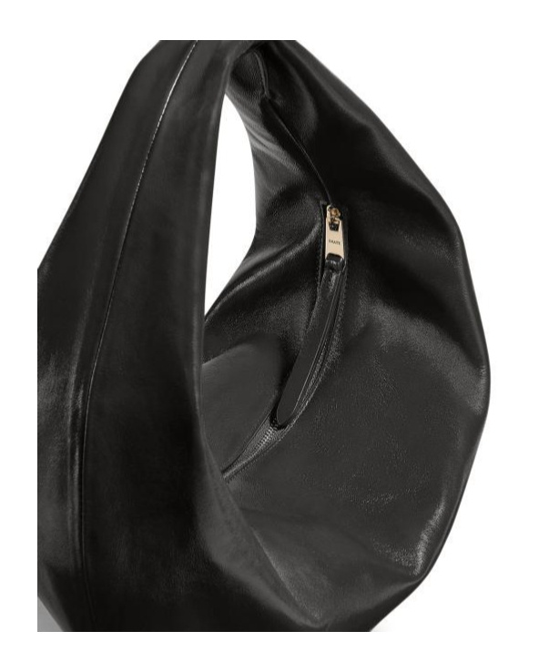 Khaite Zippered Handbag In Black