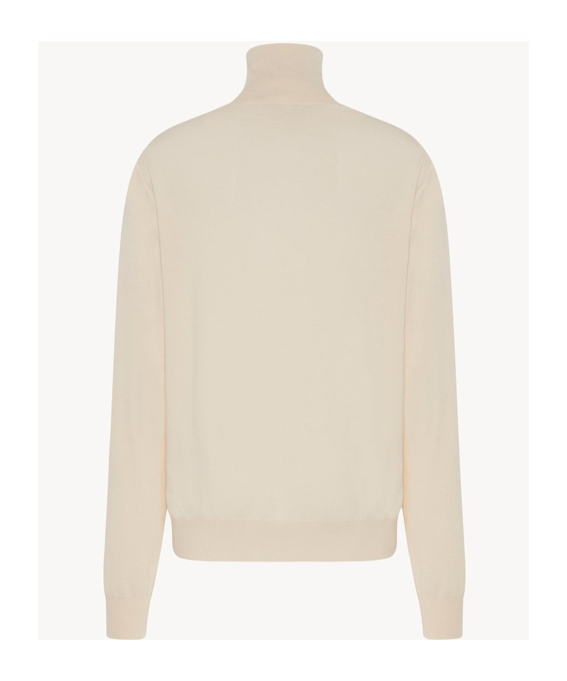 The Row Long-sleeved Wool Sweater In Nude