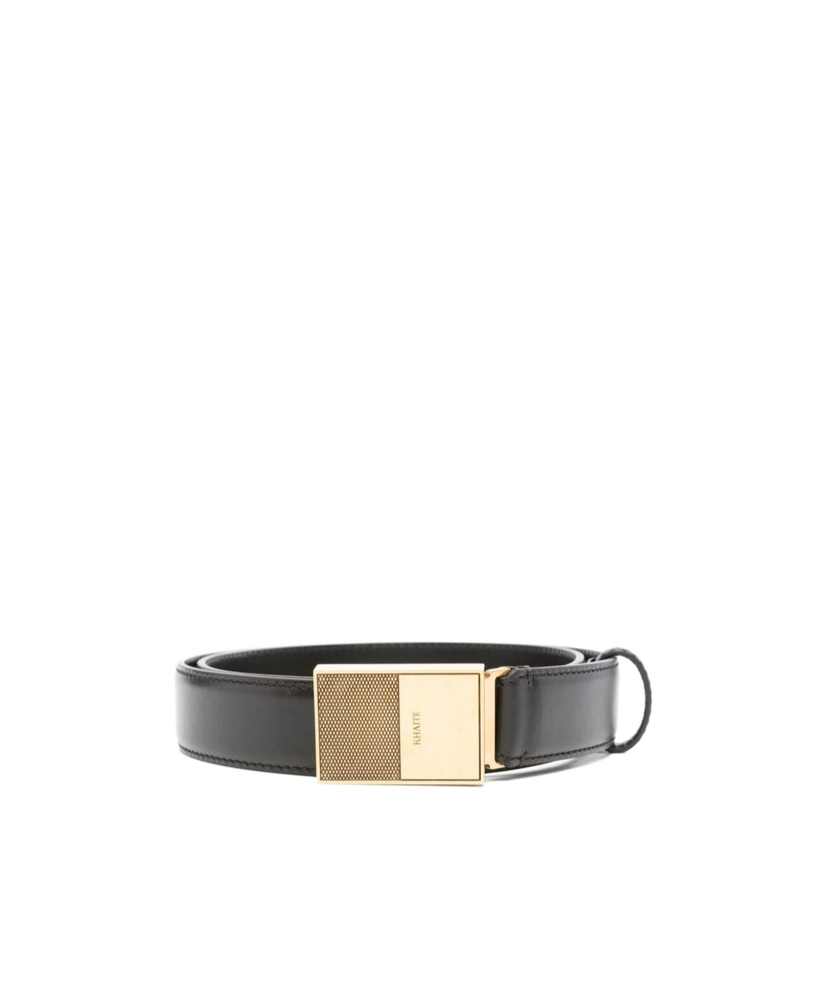 Khaite Buckle Belt In Black