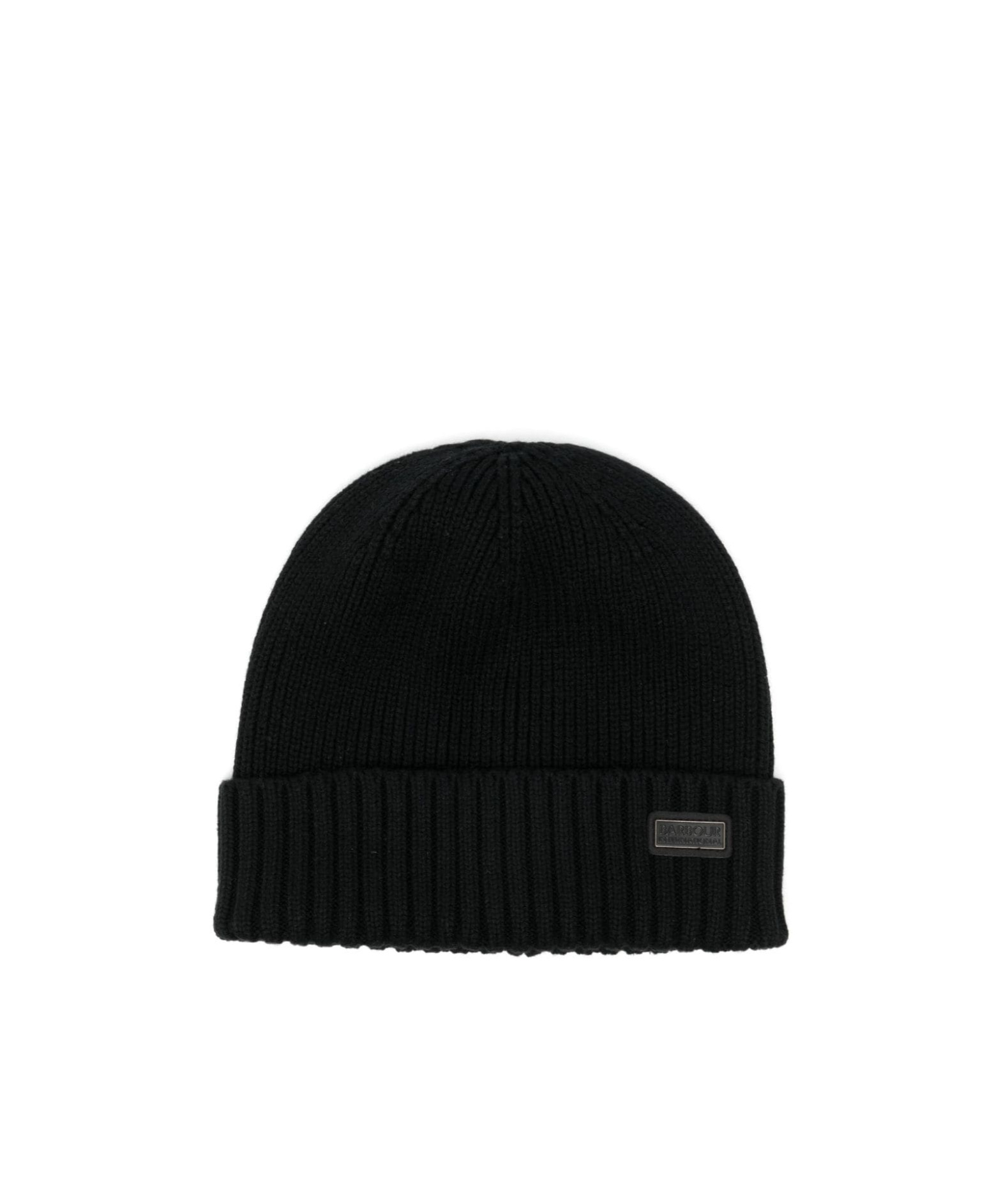 Barbour Carlton Ribbed Beanie In Black