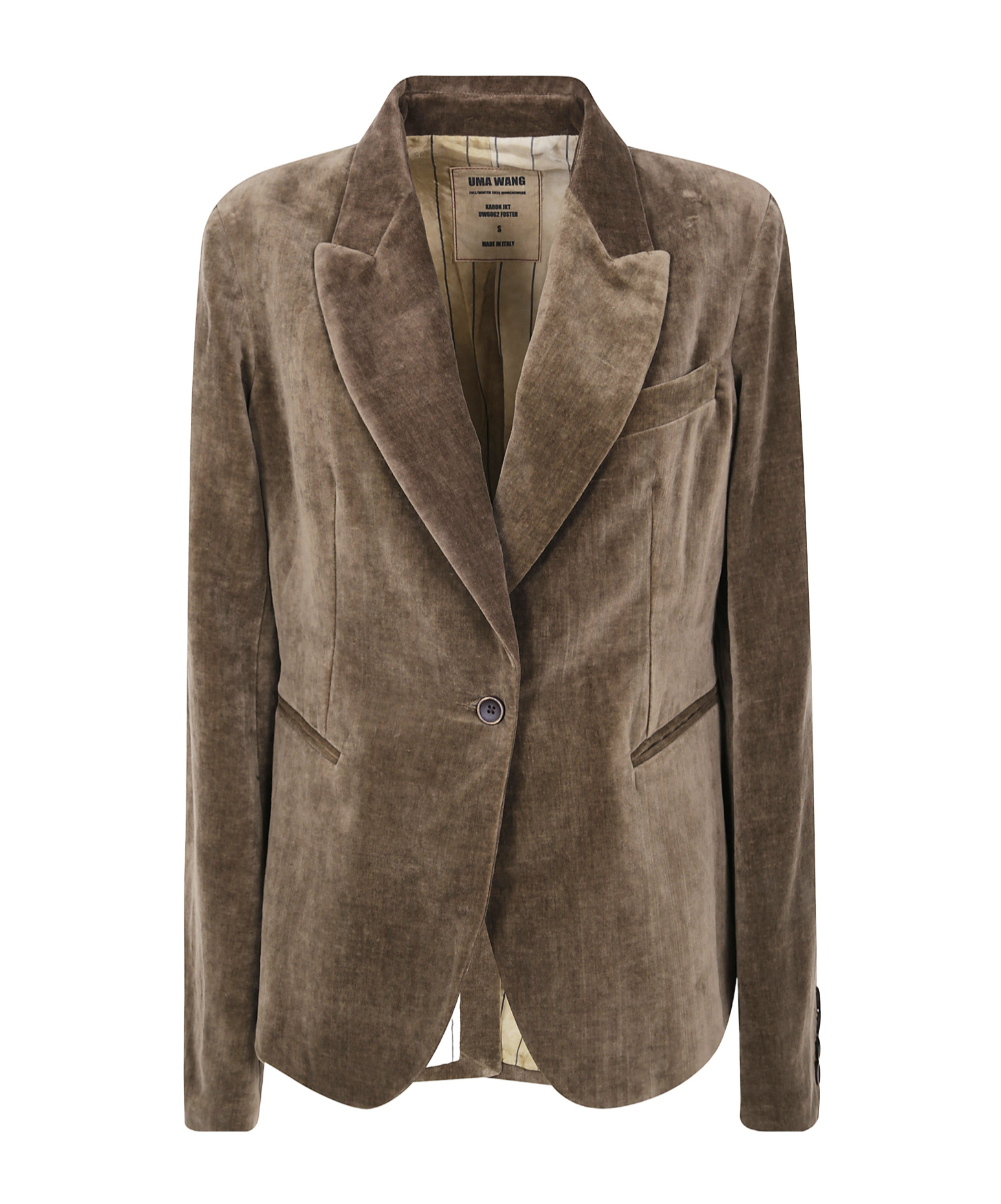 Uma Wang 'karon' Jacket In Yellow