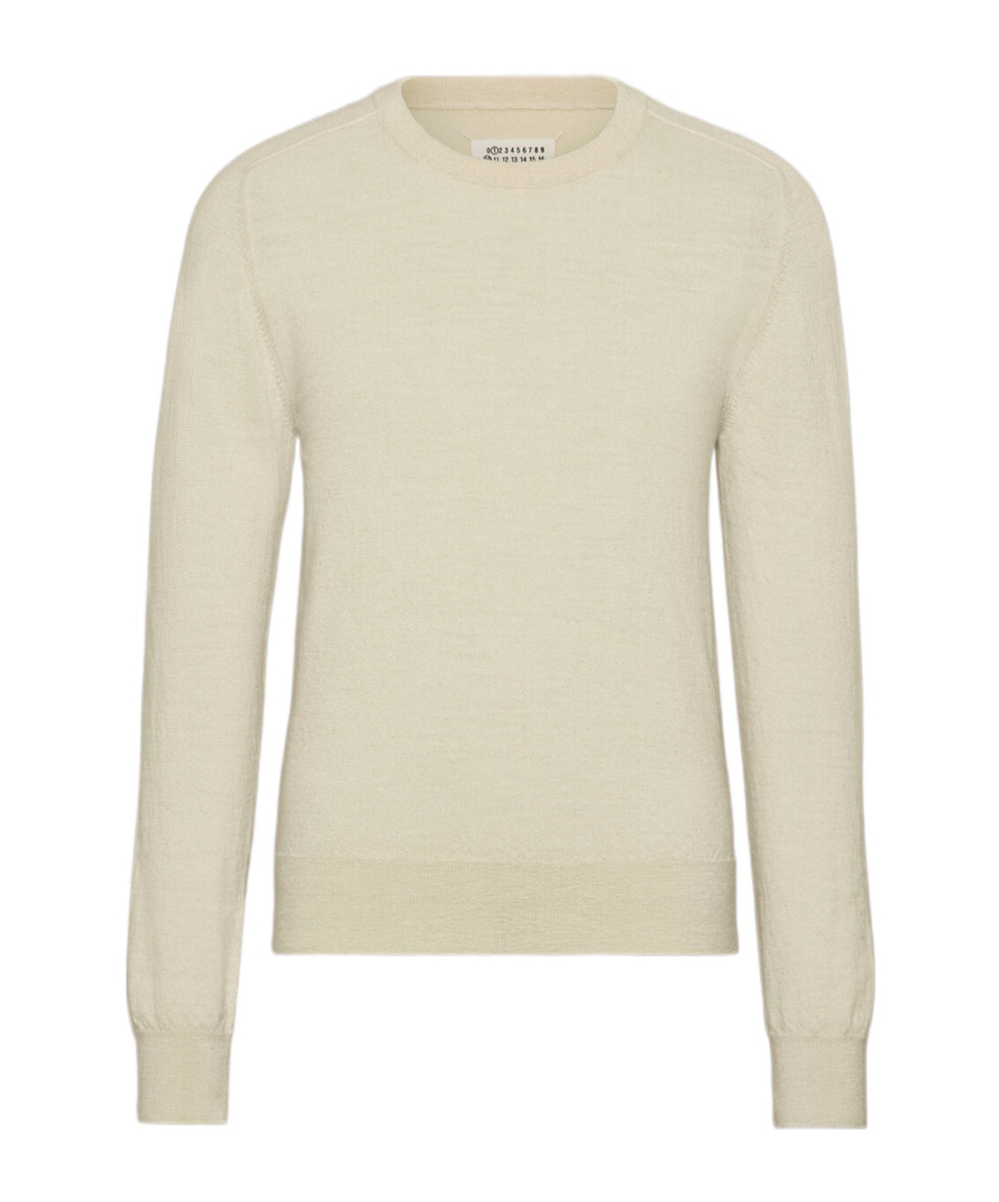 Maison Margiela Wool Jumper In Nude
