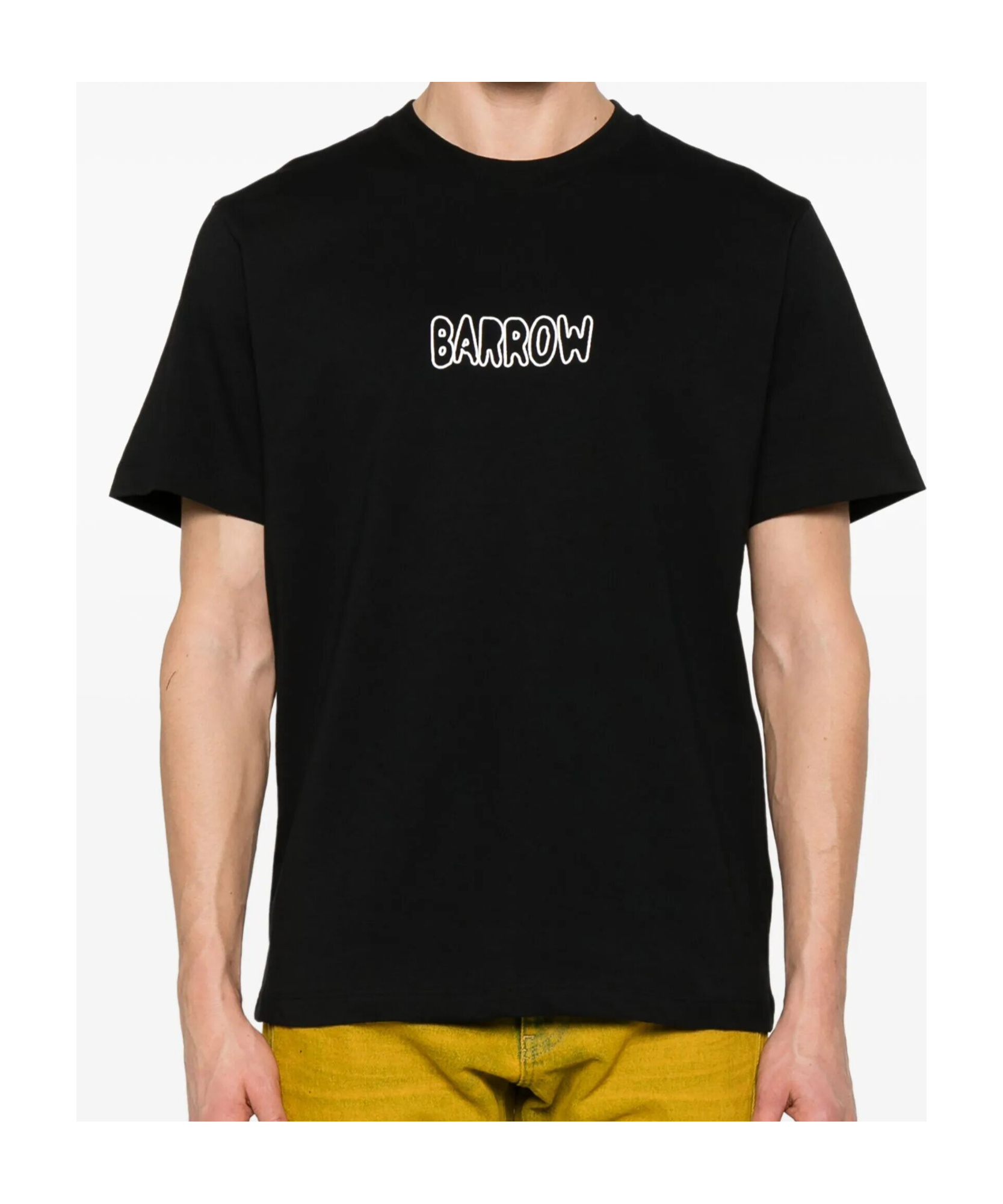 Barrow Graphic-print T-shirt In Black
