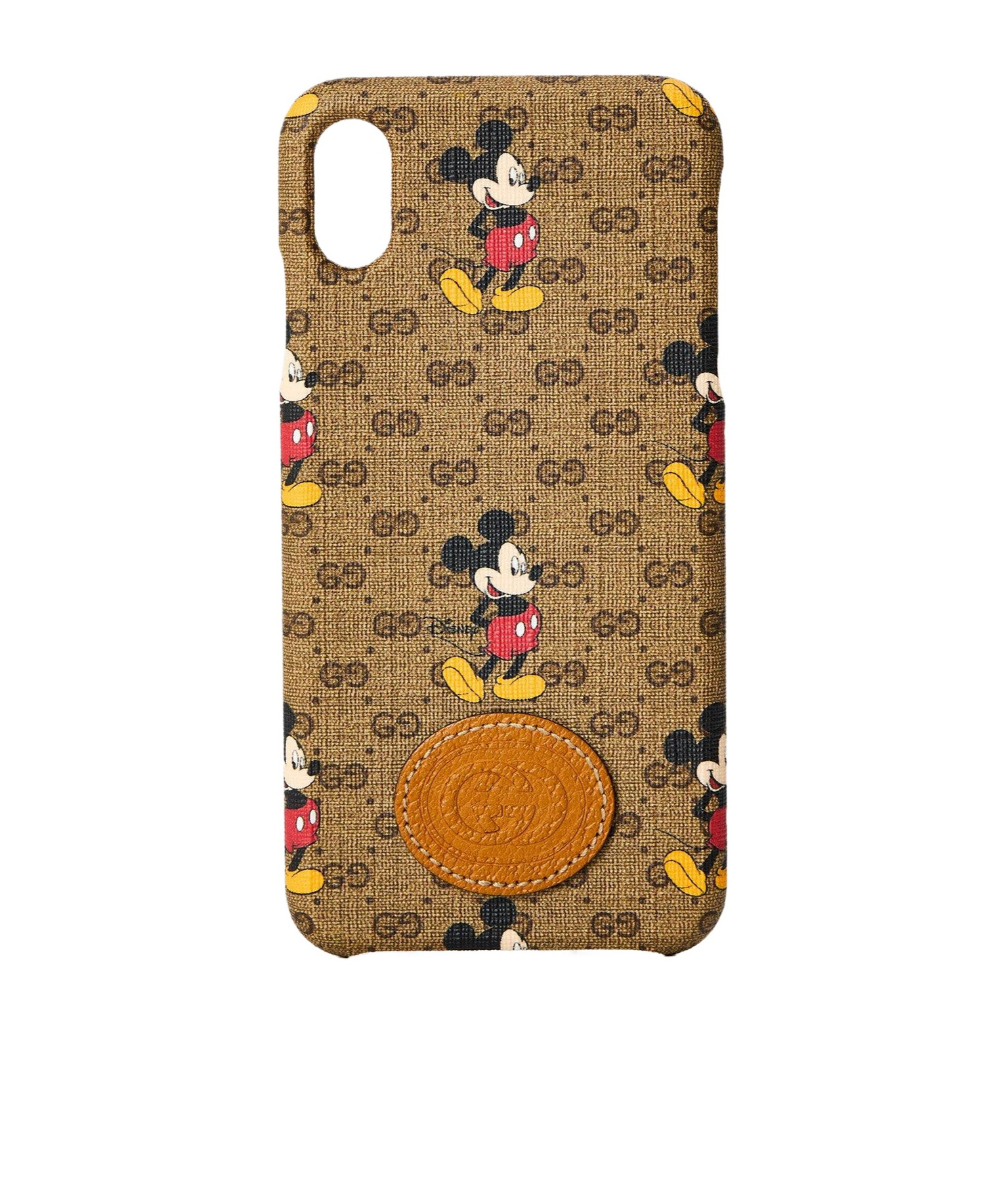 Gucci Monogram Base Phone Case In Brown