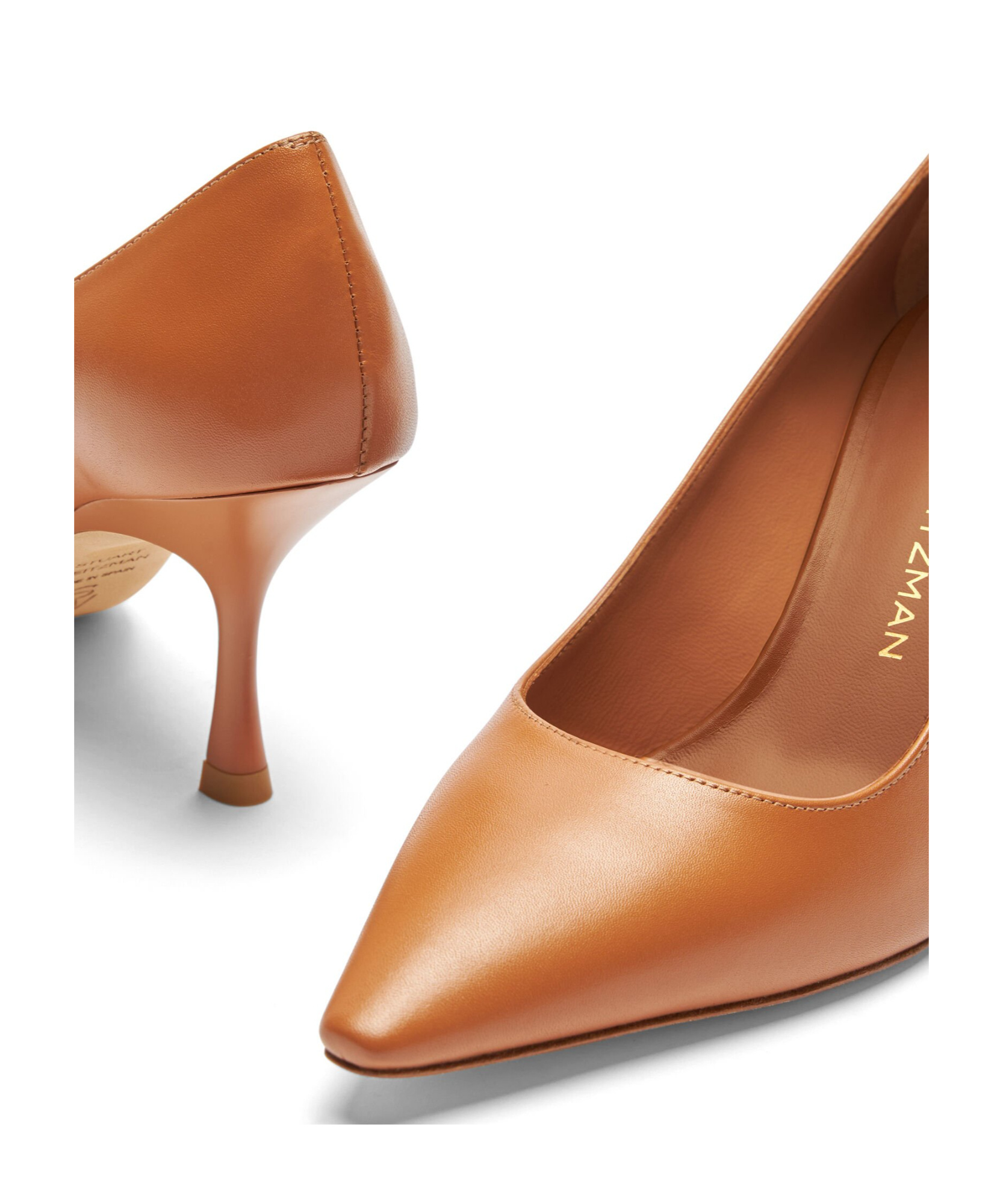 Stuart Weitzman 75mm Naomi Pumps In Brown