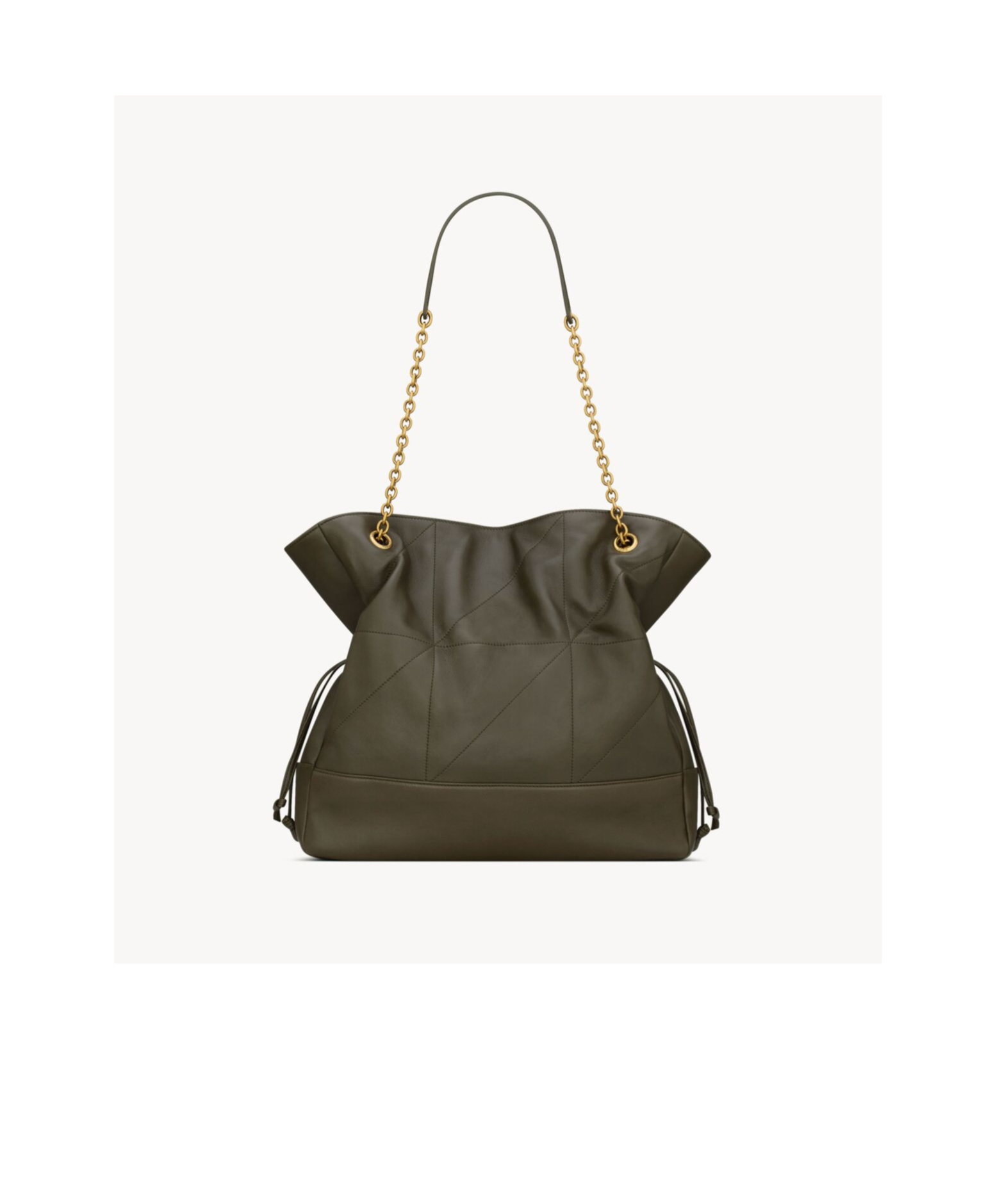 Saint Laurent Lambskin Jamie 4.3 Shoulder Bag In Green