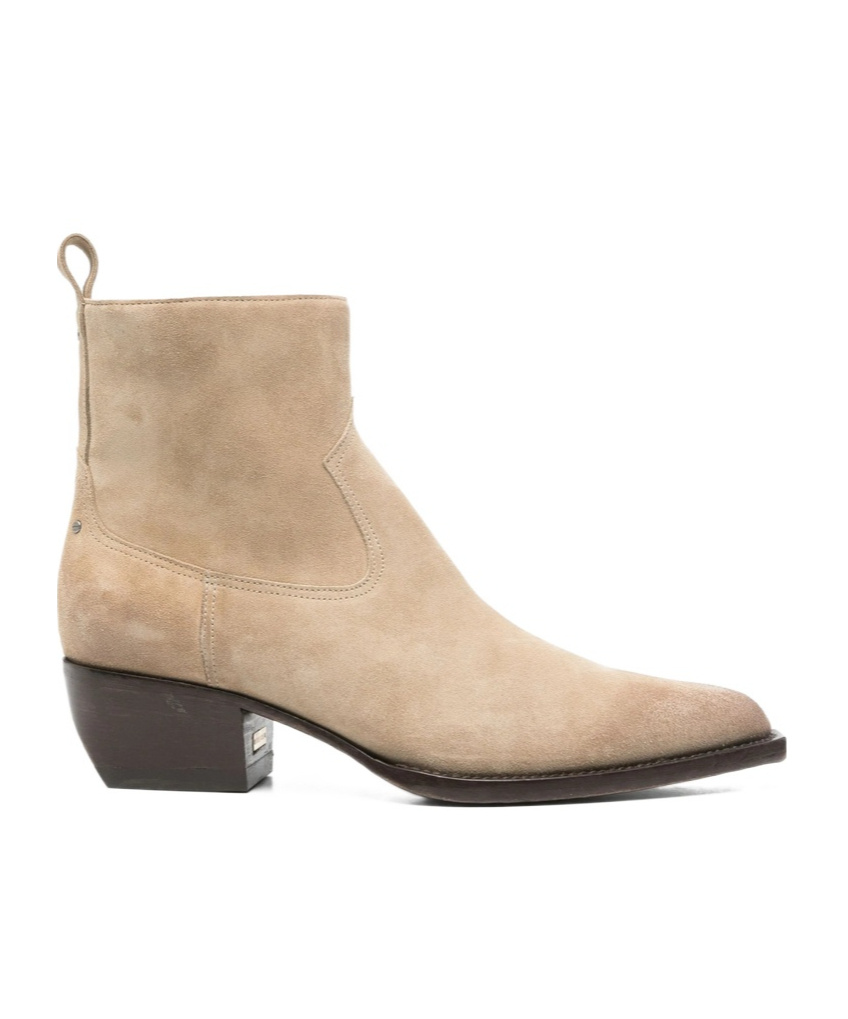 Golden Goose 45mm Debbie Boots In Nude