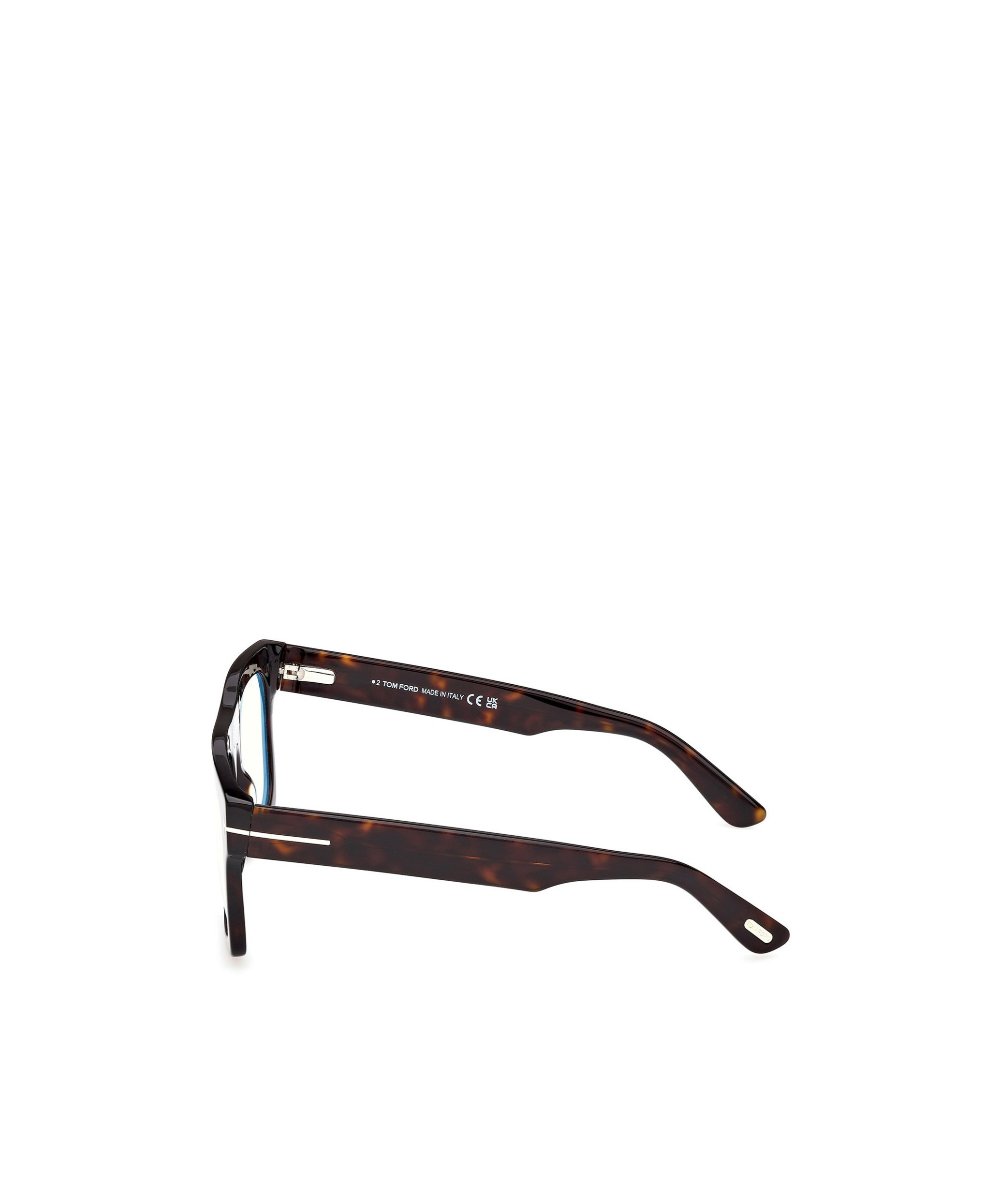 Tom Ford Clip-on Sunglasses In Black