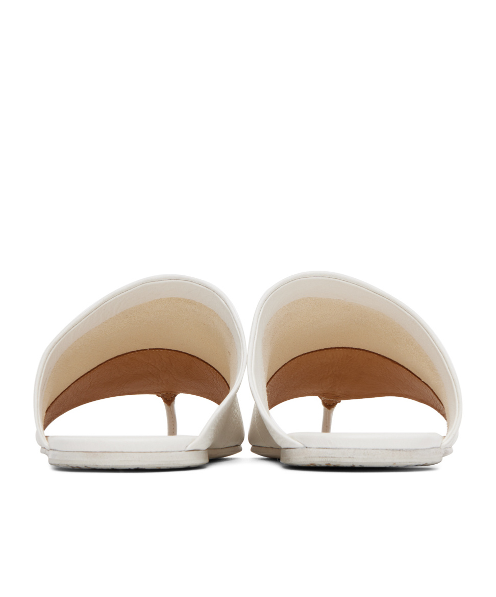 Marsèll White Arsella Sandals In White