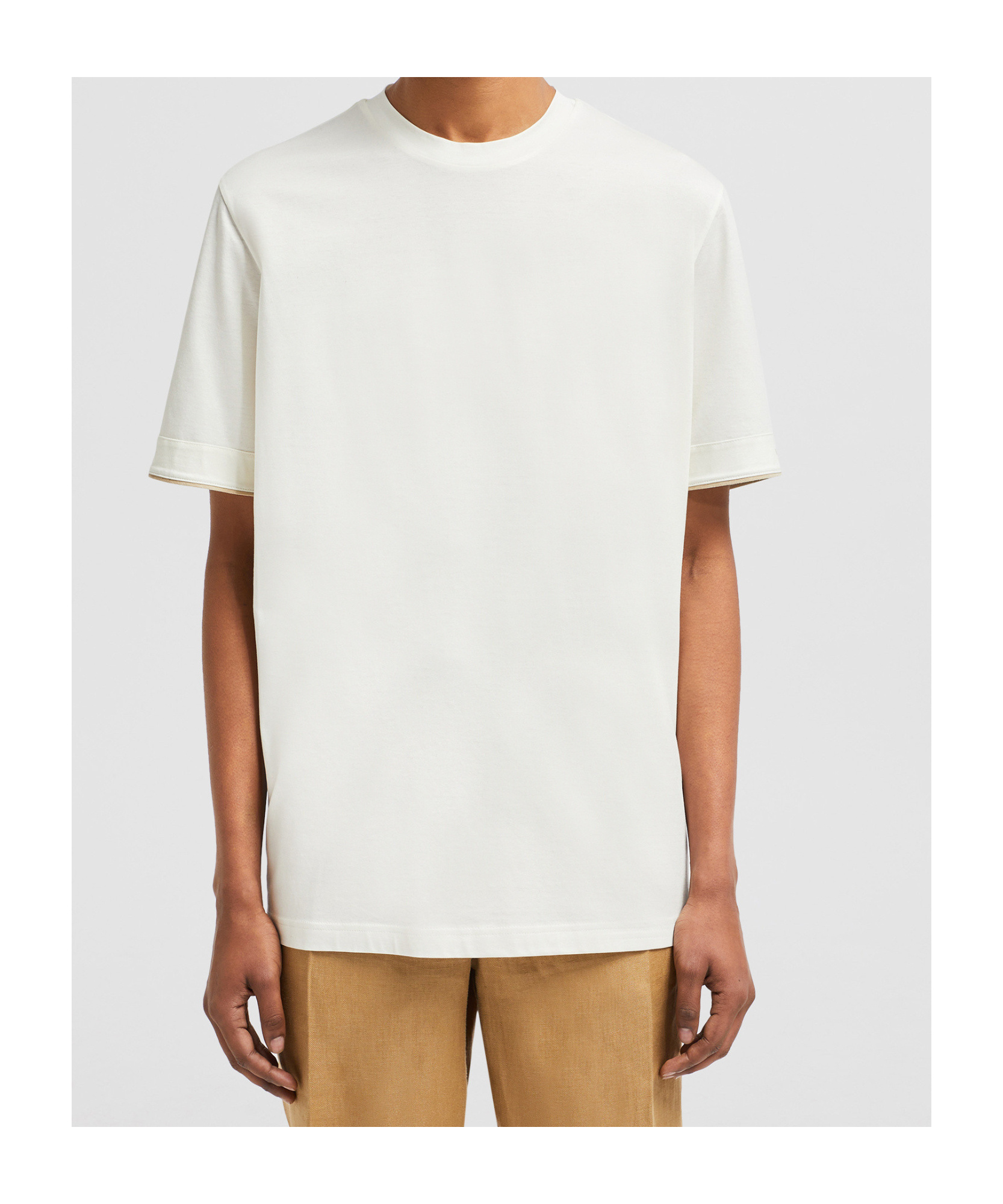 Moncler Cotton T-shirt In White