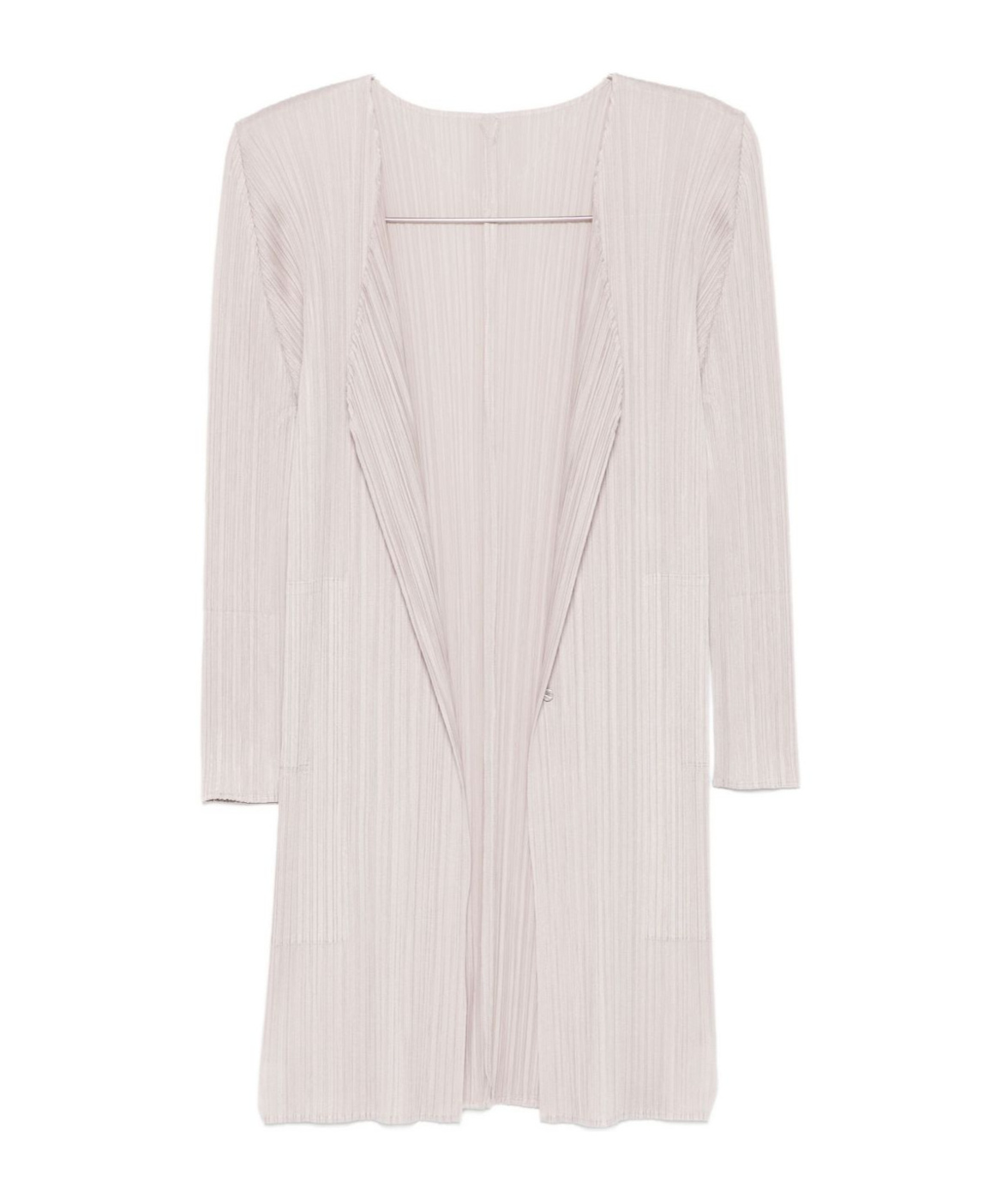 Issey Miyake Long-sleeved Cardigan In Neutral