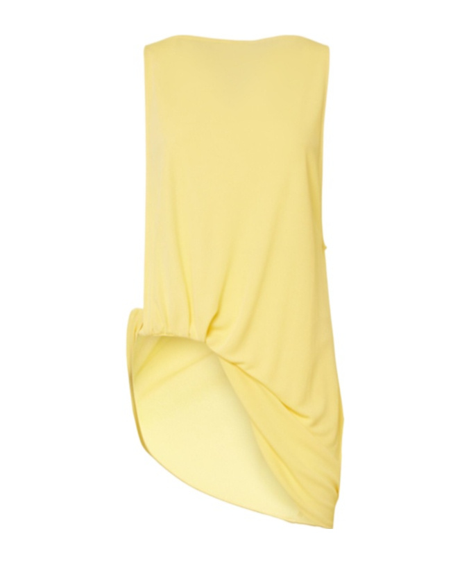 Jacquemus Draped Sleeveless Asymmetric Lightweight Top