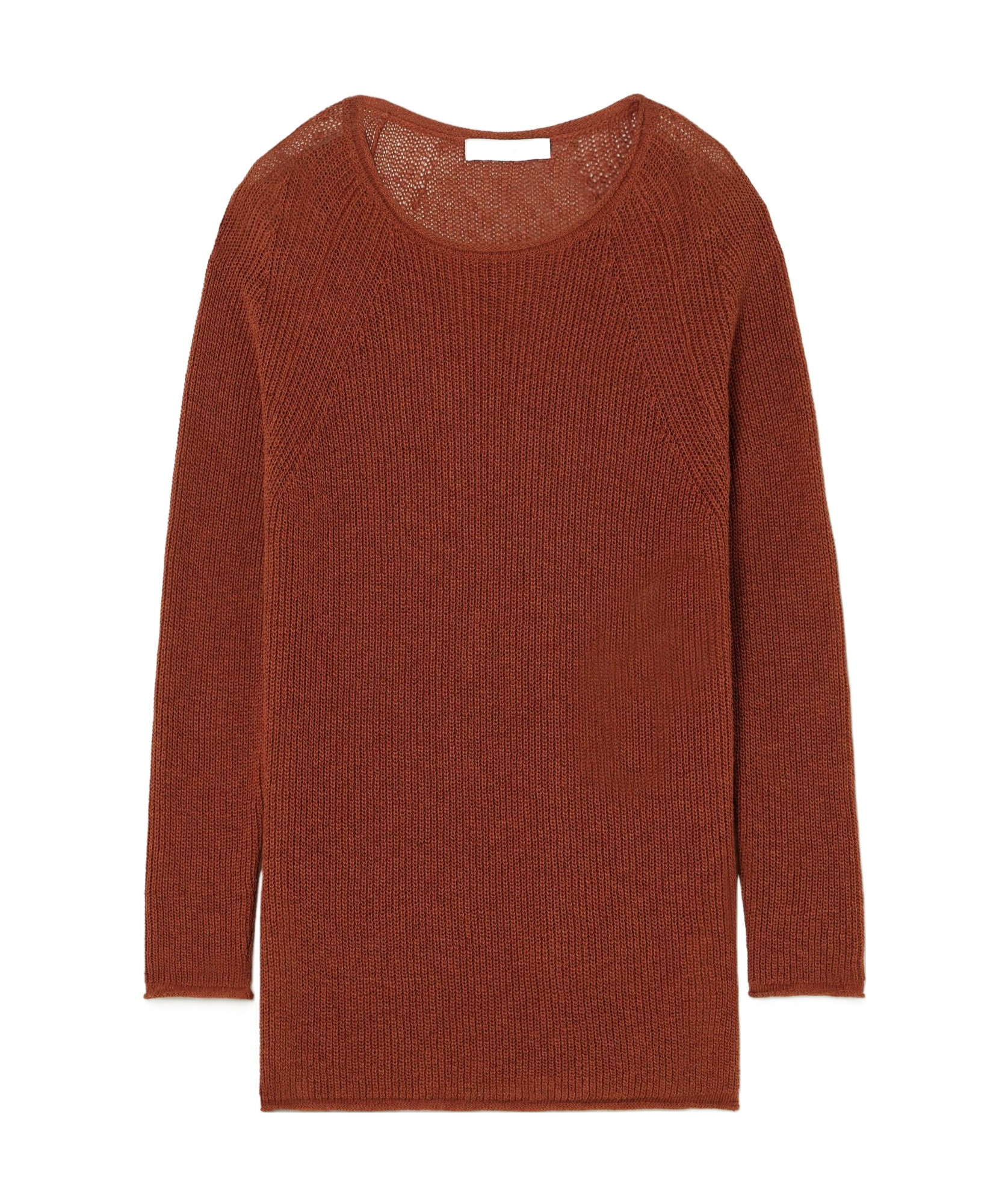 Max Mara Long-sleeved Sweater In Brown