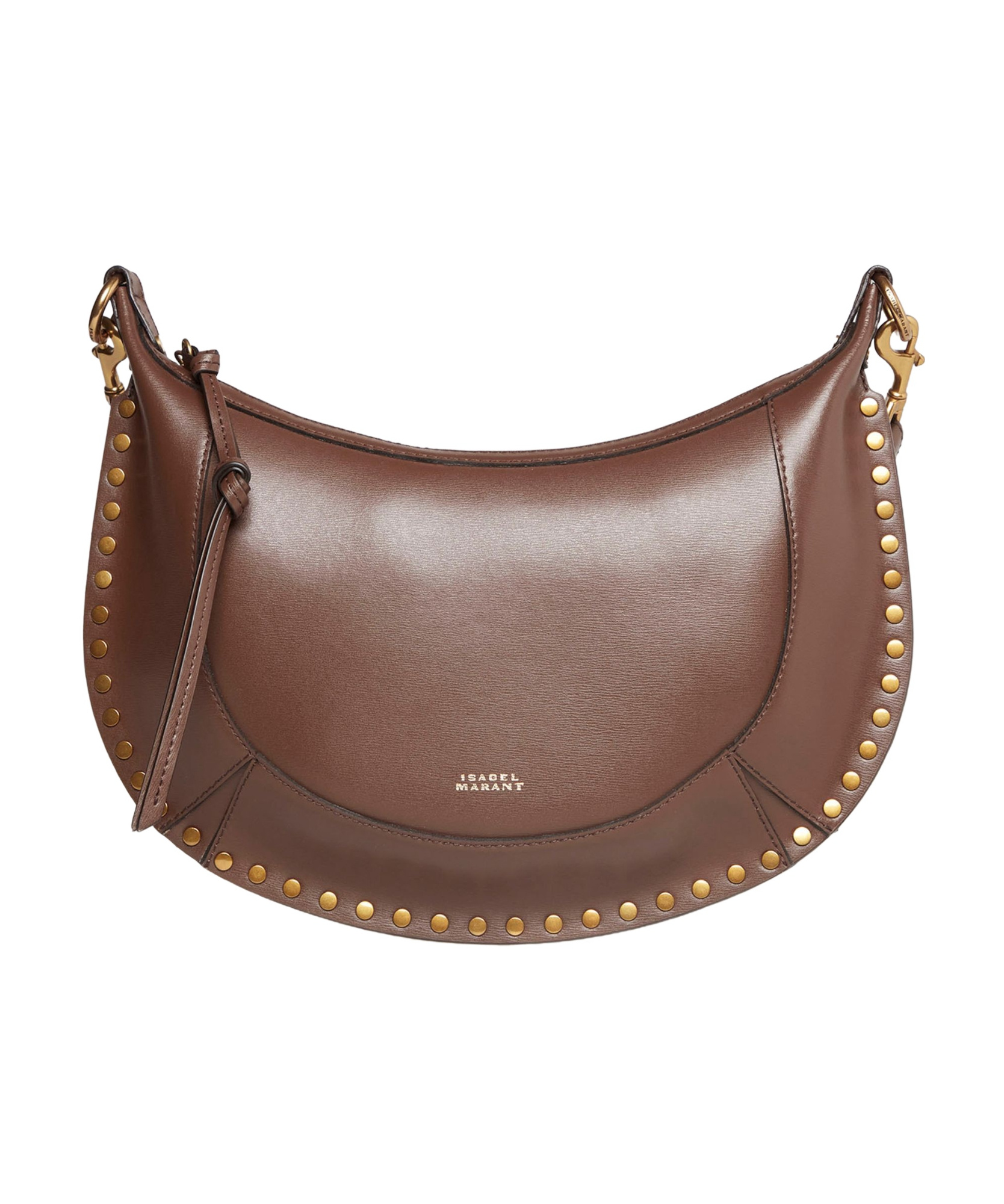 Isabel Marant Zippered Shoulder Bag In Brown