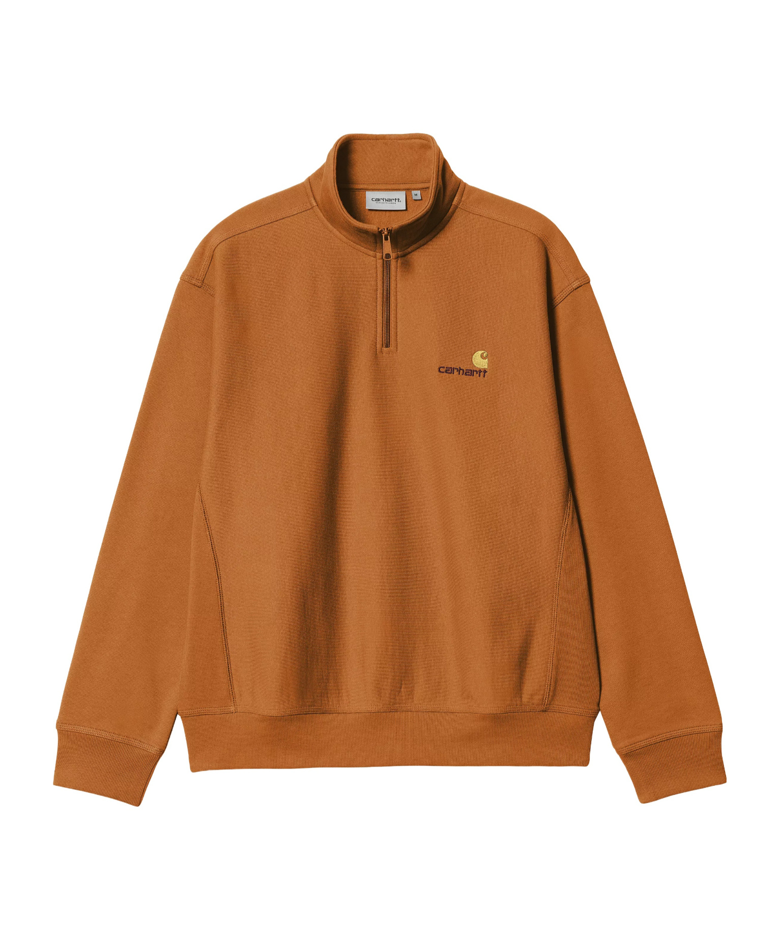 Carhartt Half Zip American Script Sweat Sweatshirt In Multi