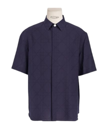 Dior Icons Short-sleeved Shirt In Blue
