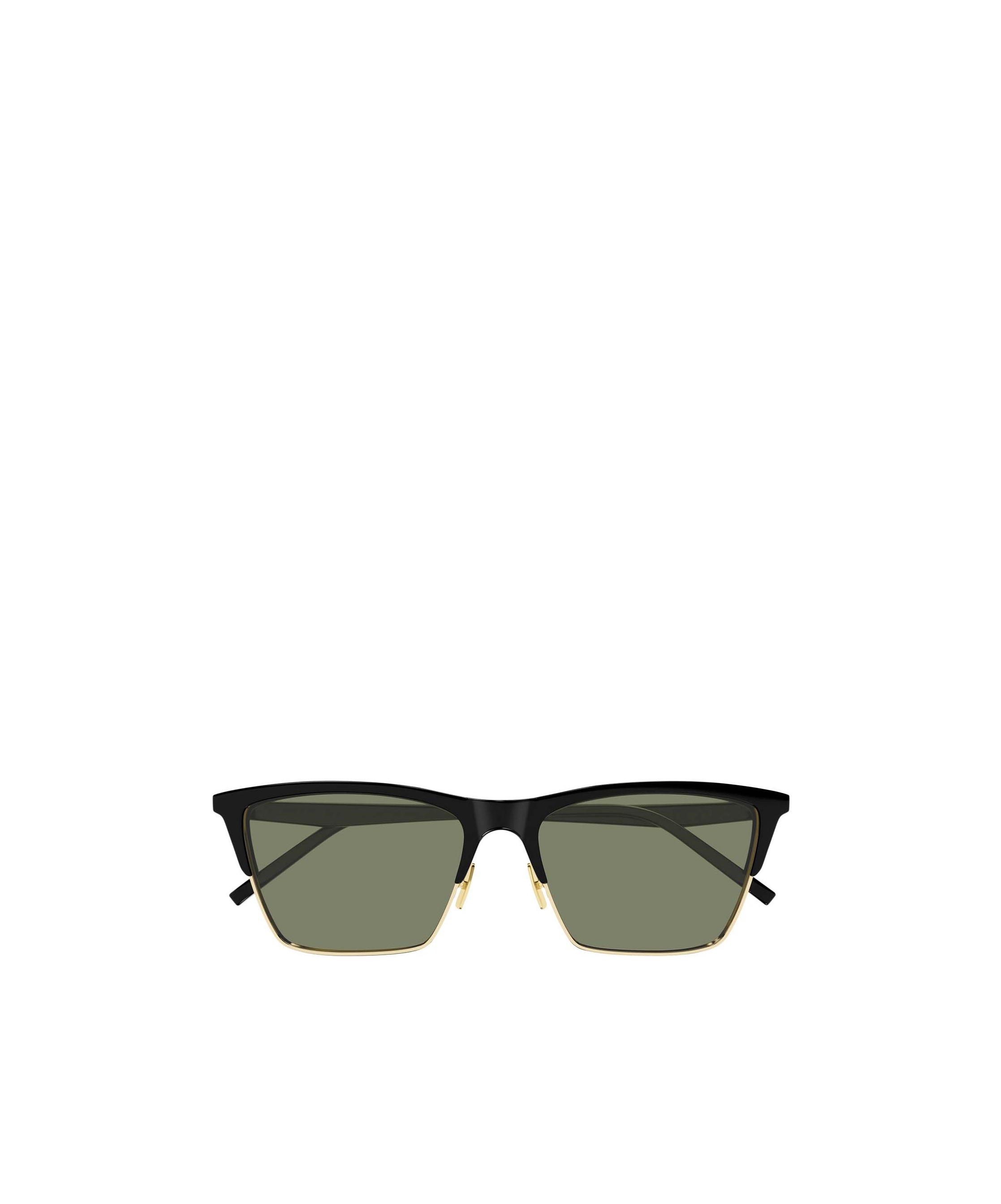 Saint Laurent Eyewear Cat-eye Frame Sunglasses In Green