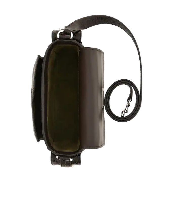 Hogan Flap Bag Small In Brown