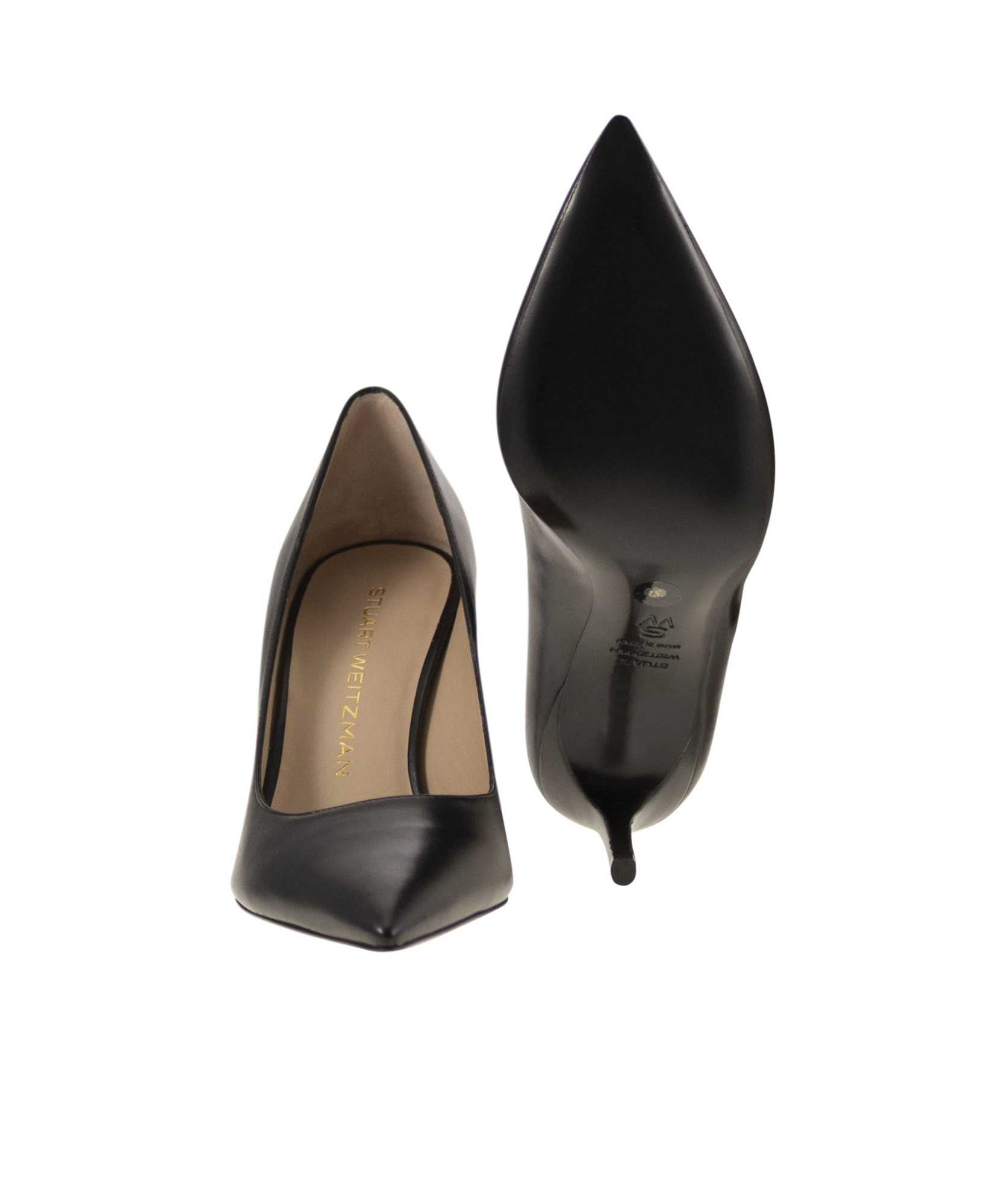 Stuart Weitzman Power 85 High Heels In Black