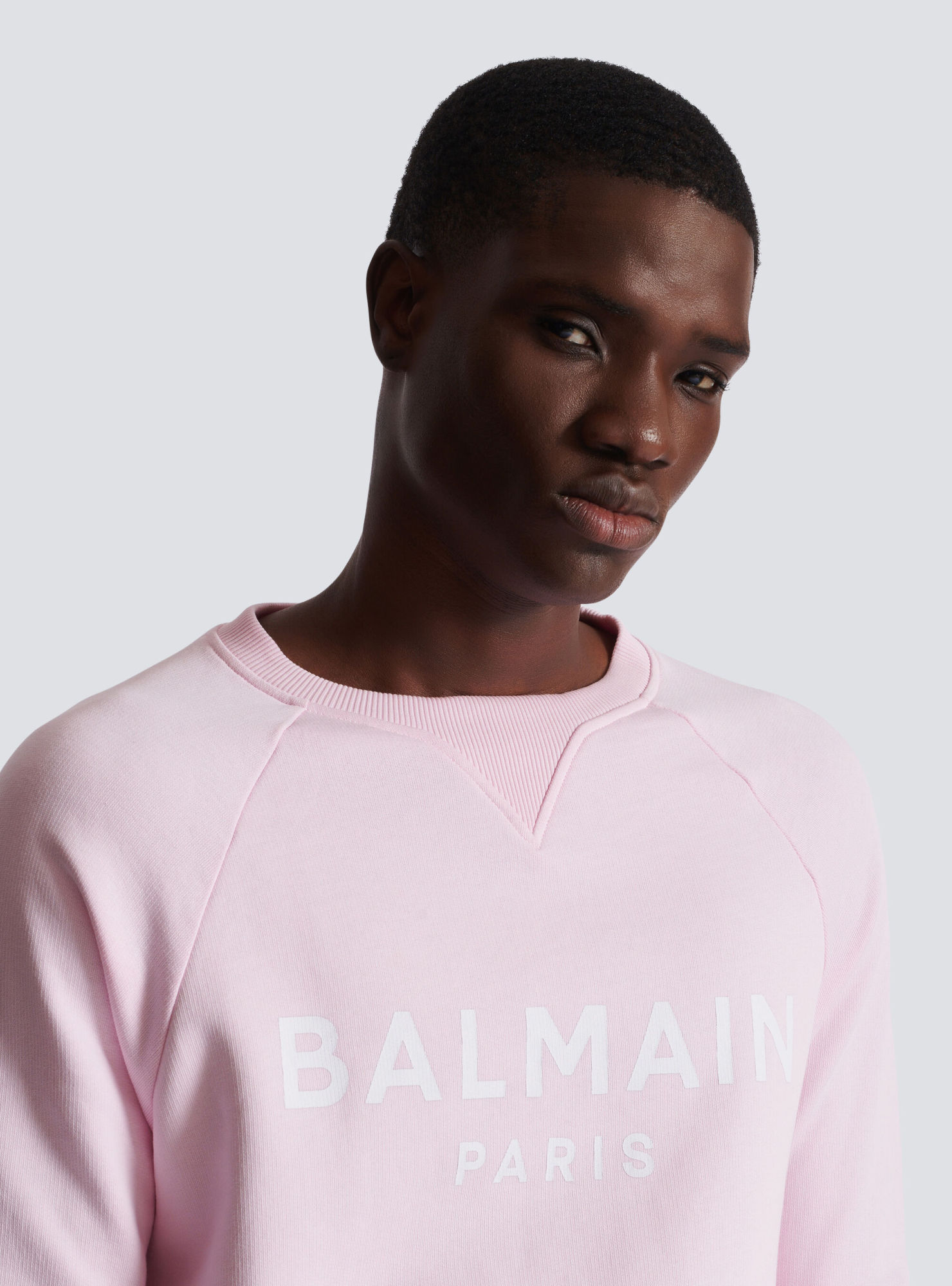 BALMAIN BALMAIN PARIS PRINTED SWEATSHIRT 