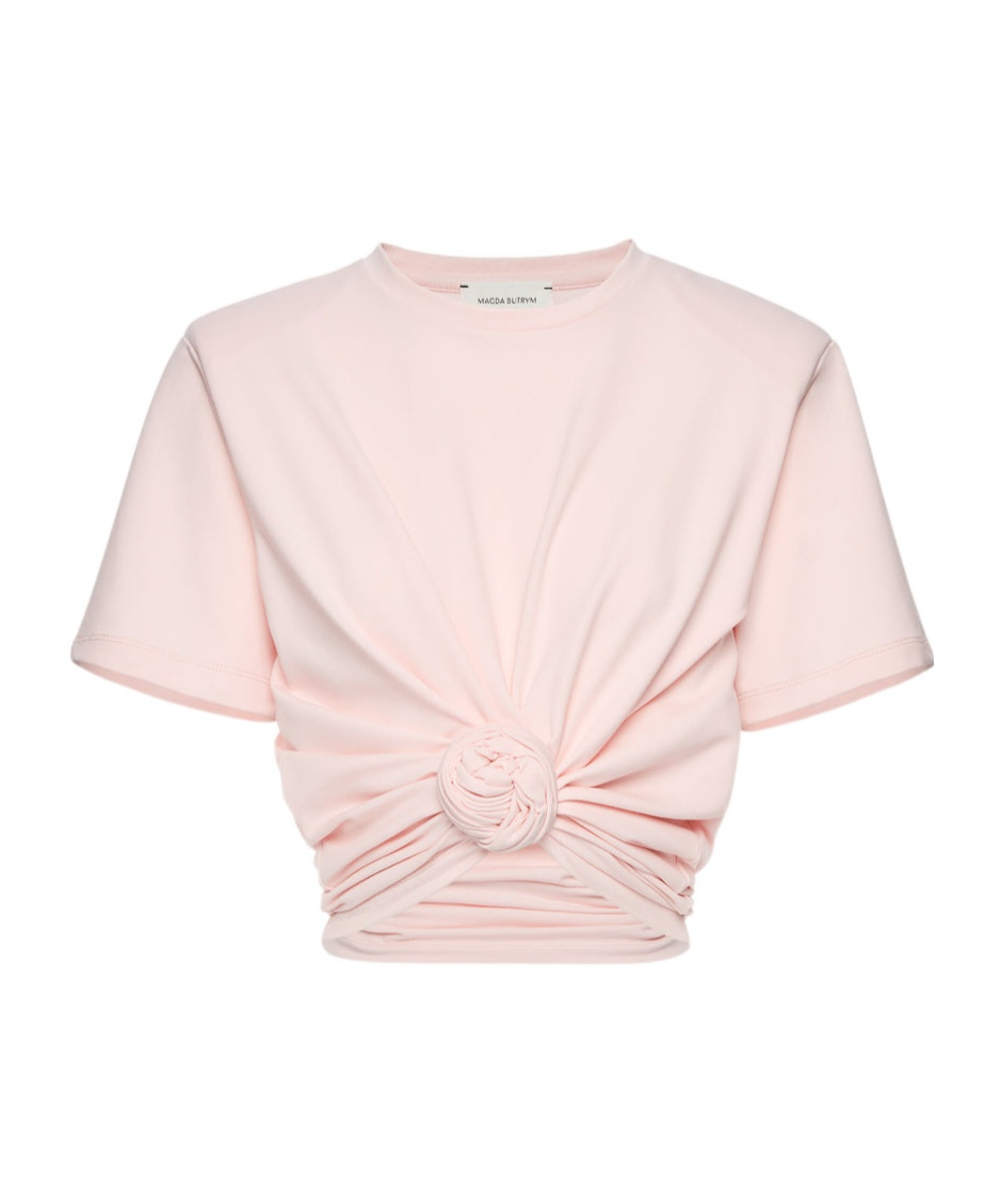 Magda Butrym Short-sleeved T-shirt In Animal Print