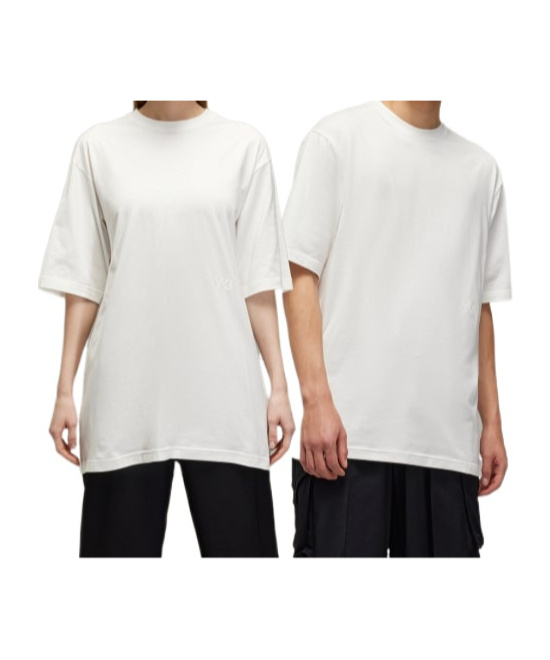 Y-3 Premium Short-sleeve T-shirt In White