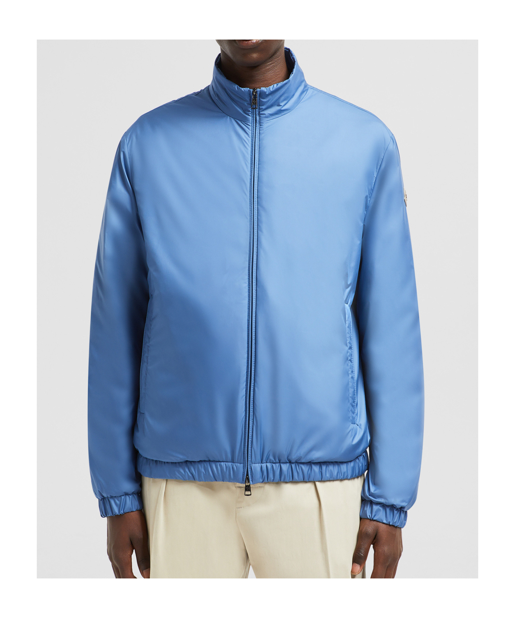 Moncler Doudoune Courte Berre In Blue