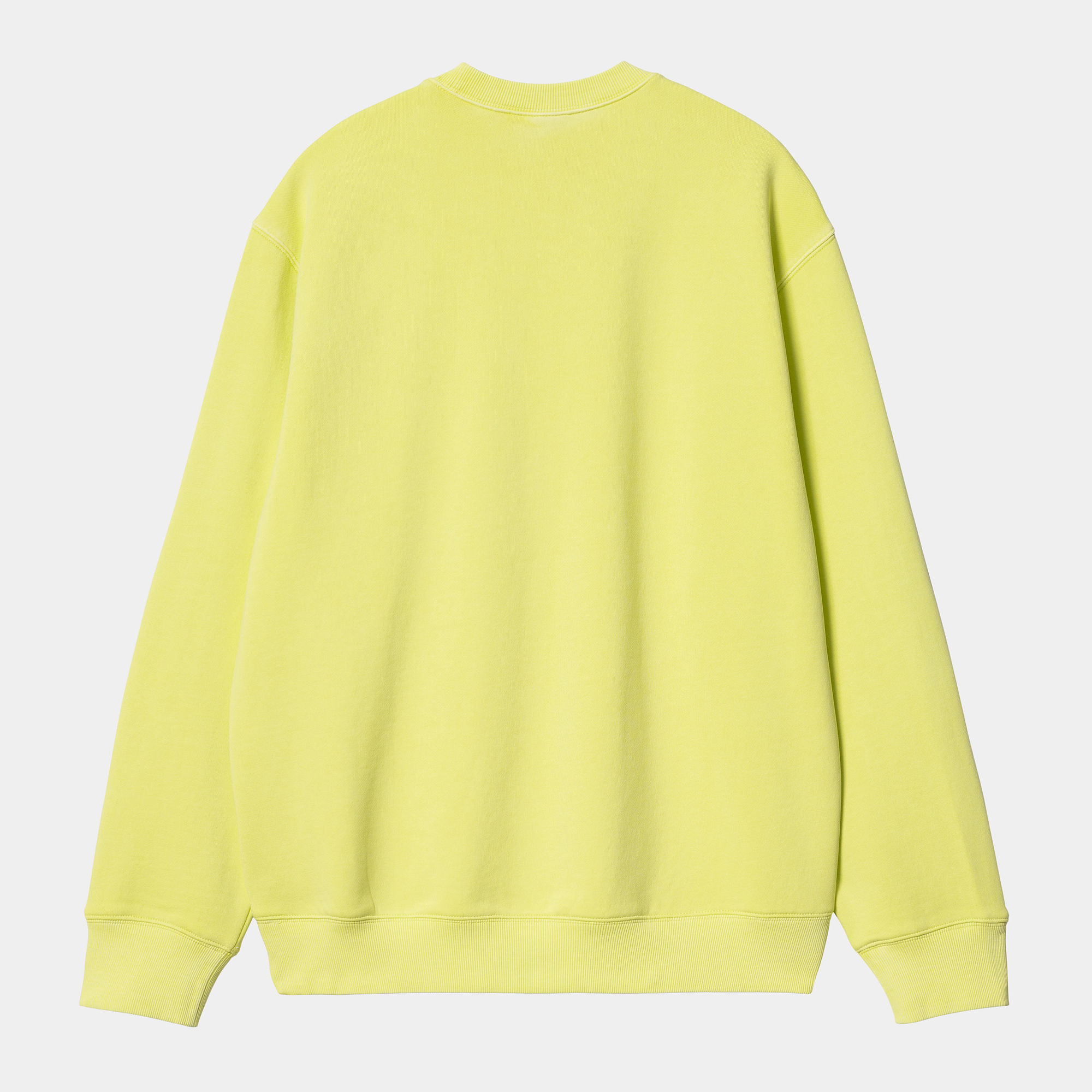 Carhartt Duster Script Sweatshirt In Yellow