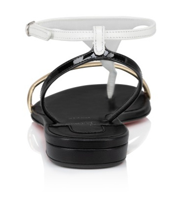 Christian Louboutin Athina Flat Sandals In Multi-color