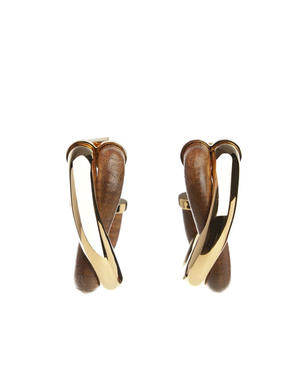 Jacquemus Doppio Earrings Jewelry Multicolor In Gold