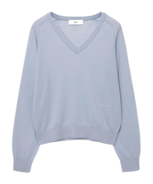 Dunst Unisex Soft V-neck Sweater