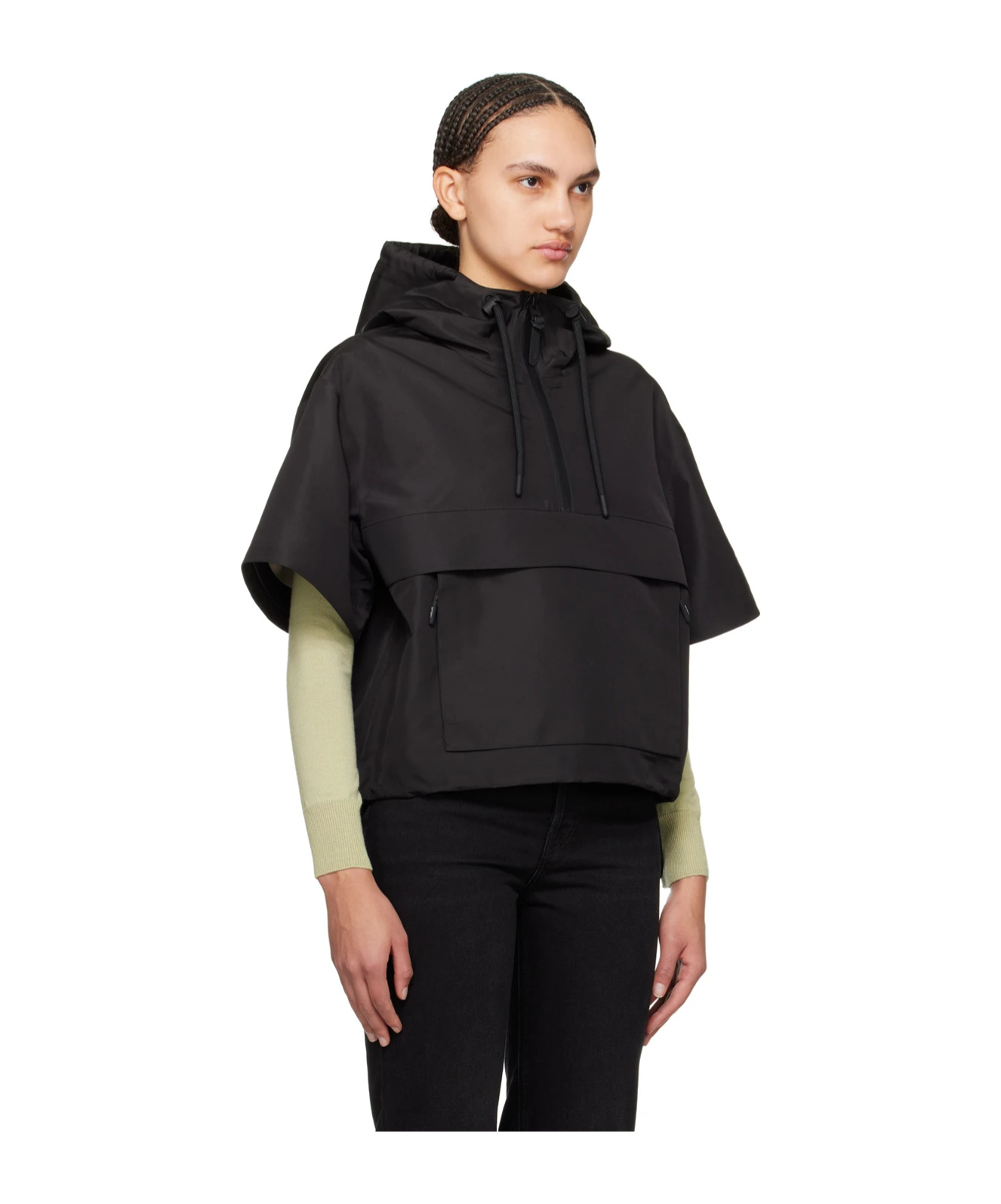 Mackage Demie Zippered Casual Jacket In Black