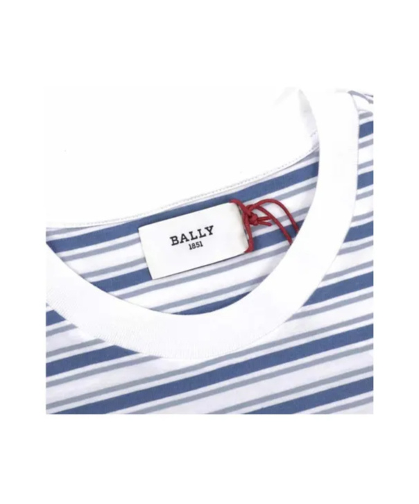 Bally Striped T-shirt In Blue