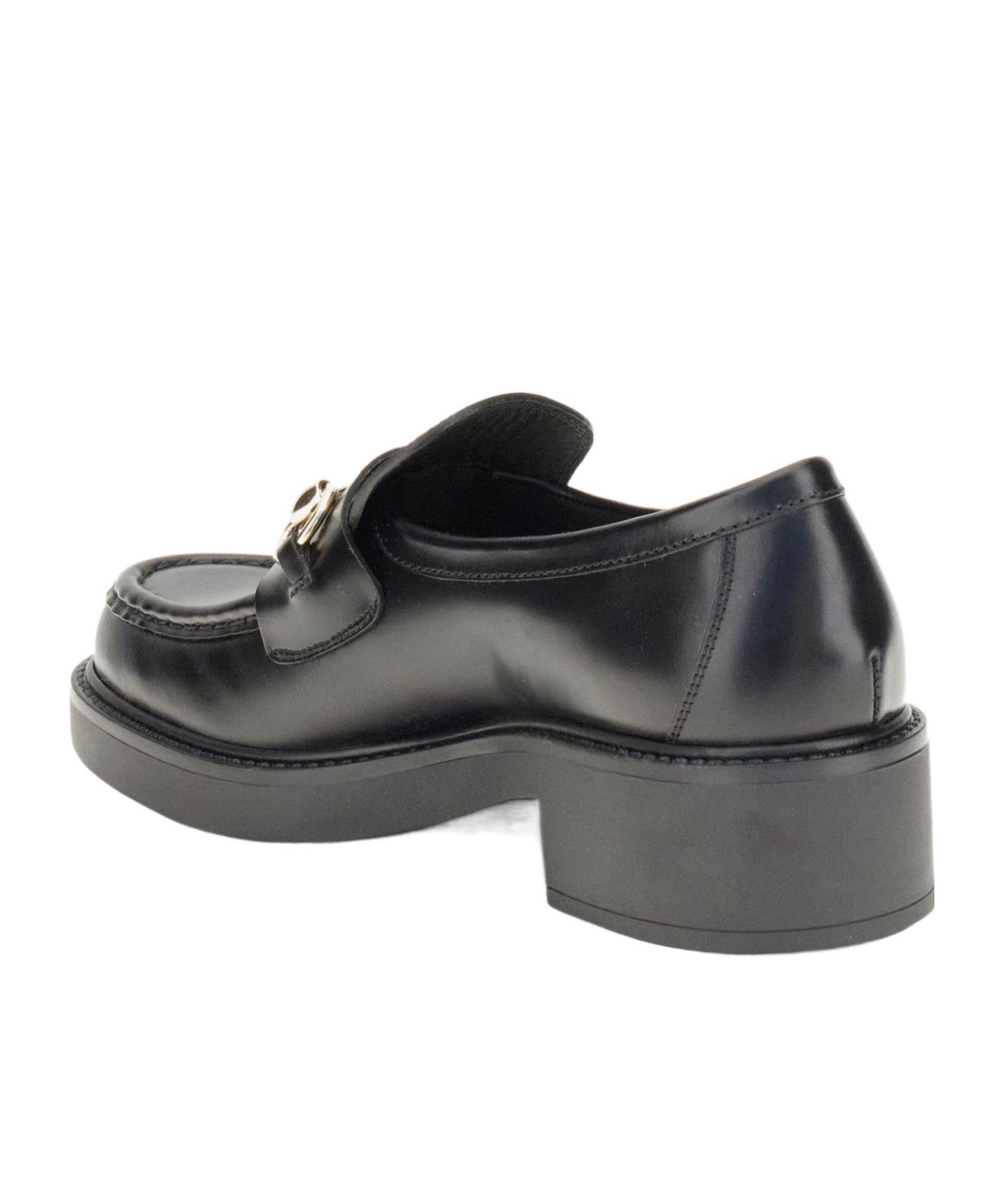 Gucci Horsebit Detail Slip-on Loafers In Black
