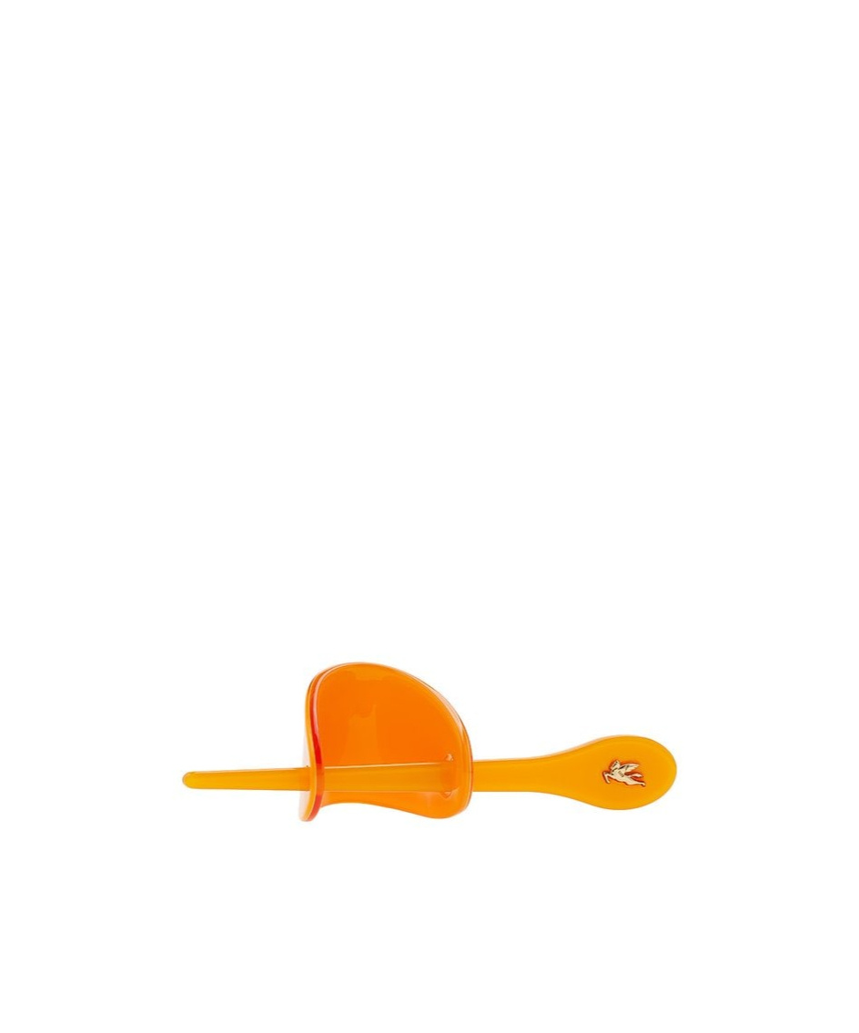 Etro Logo Hair Accessories In Yellow