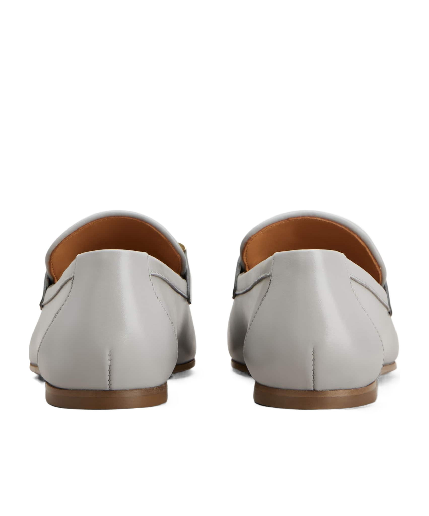 Tod's Push On Loafers In Gray
