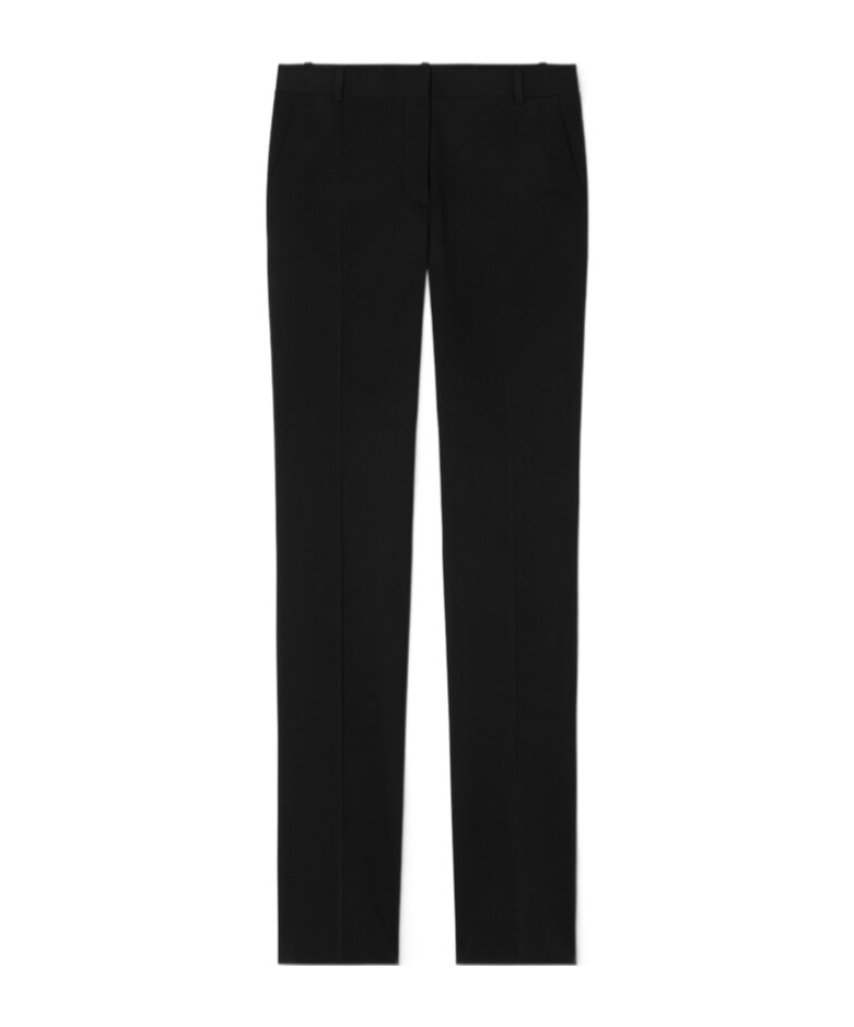 Versace Flared-leg Trousers In Black