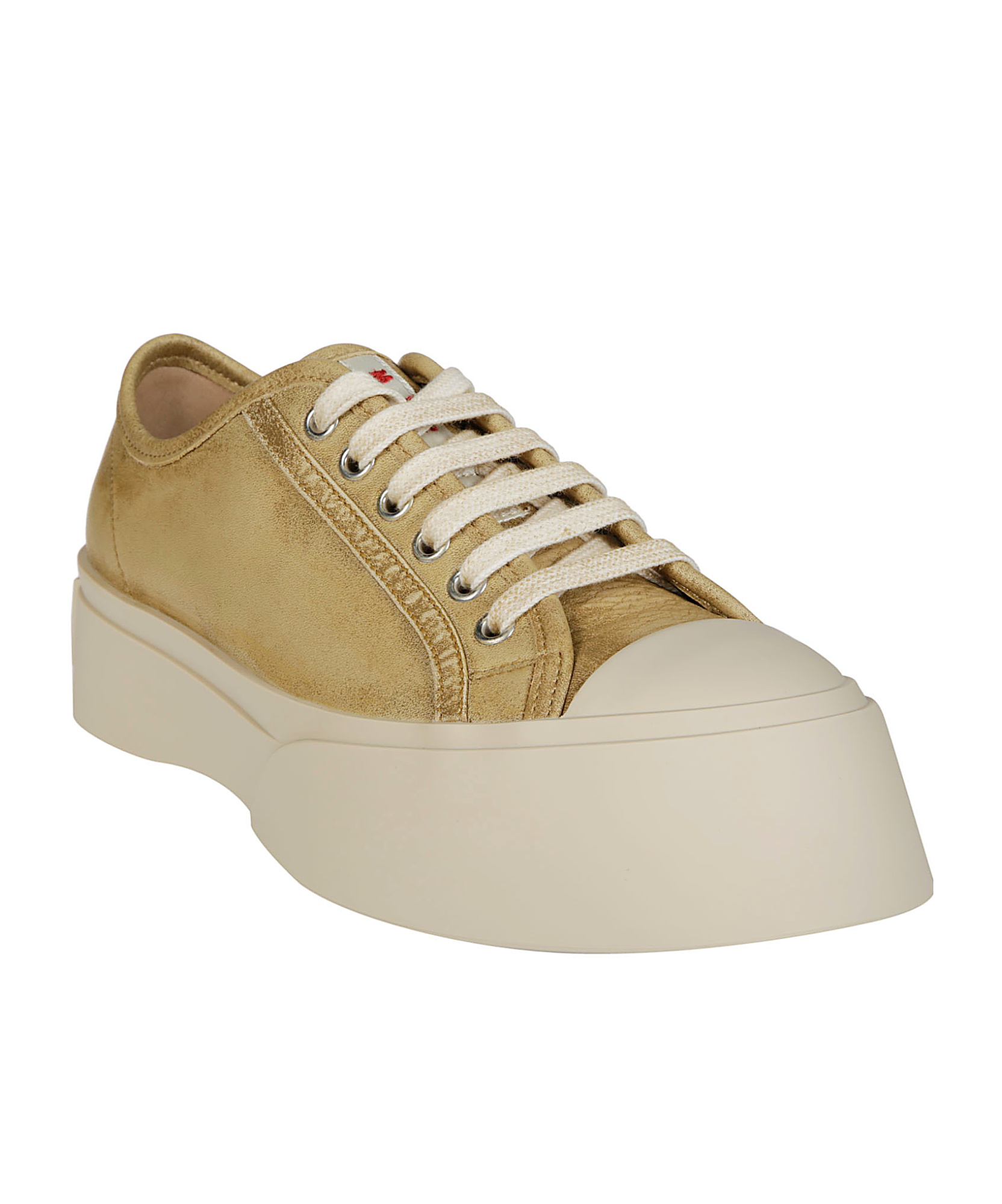 Marni Pablo Low-top Sneakers Metal Eyelets In Nude
