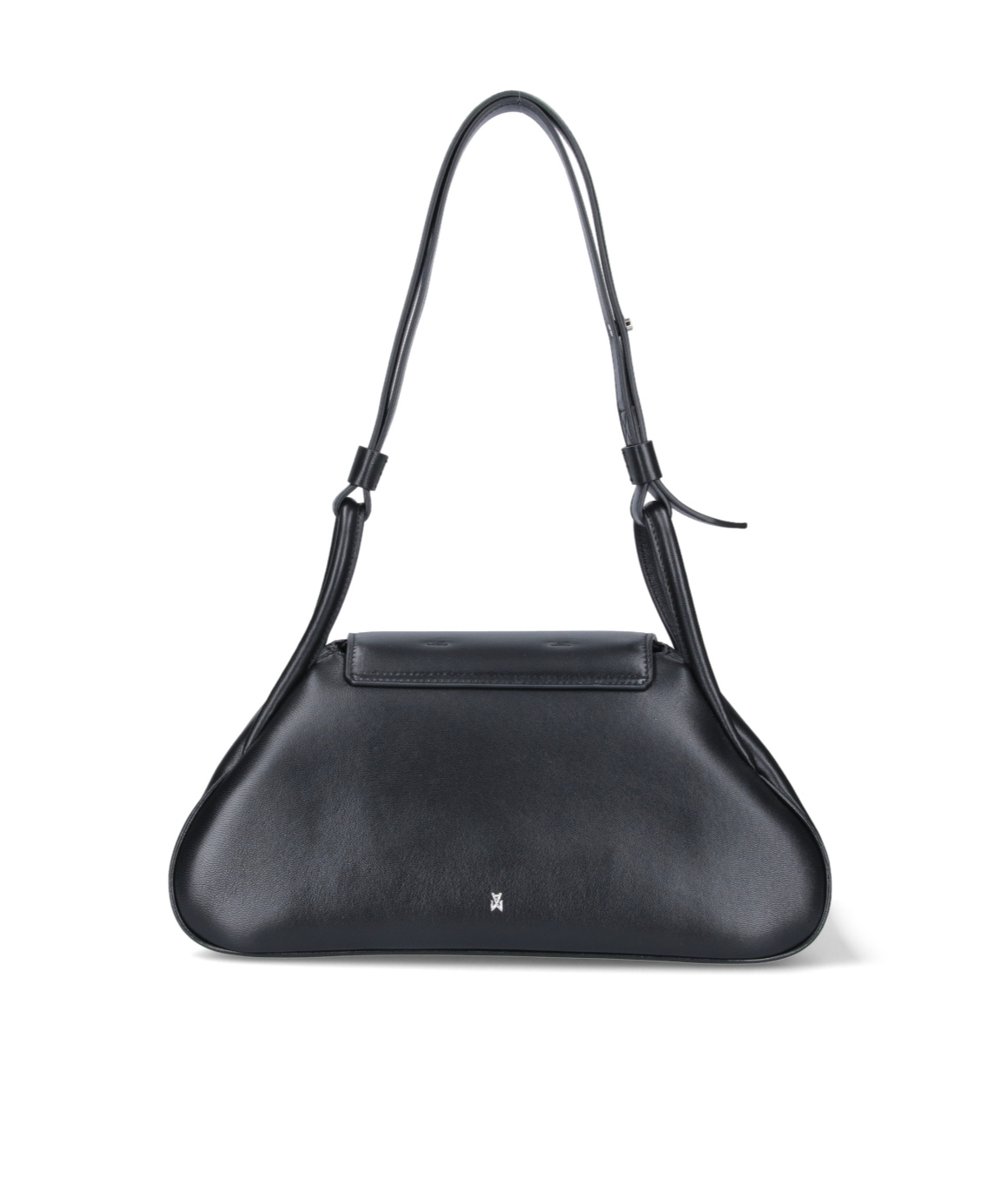 Amina Muaddi Small Gemini Shoulder Bag In Black